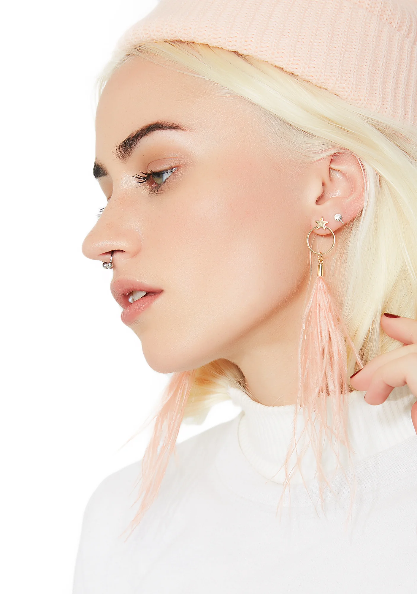 Light As A Feather Dangly Earrings - Image 2