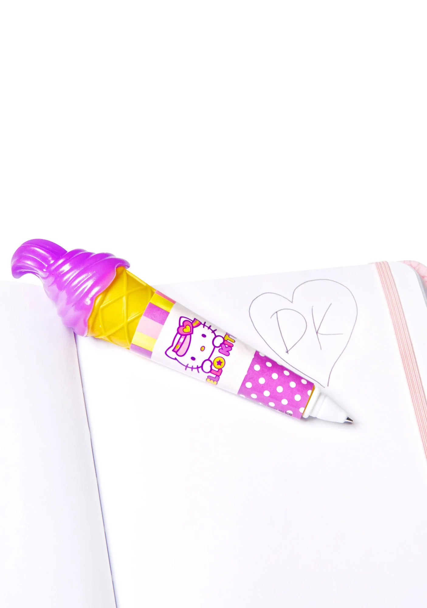 Light-Up Ice Cream Pen - Light Blue - Image 3