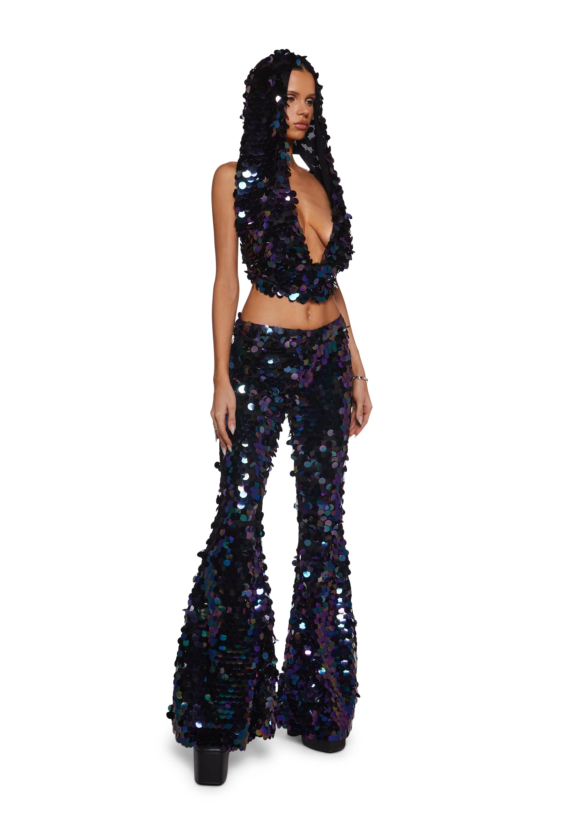 Lights Of Lust Flare Pants - Image 4