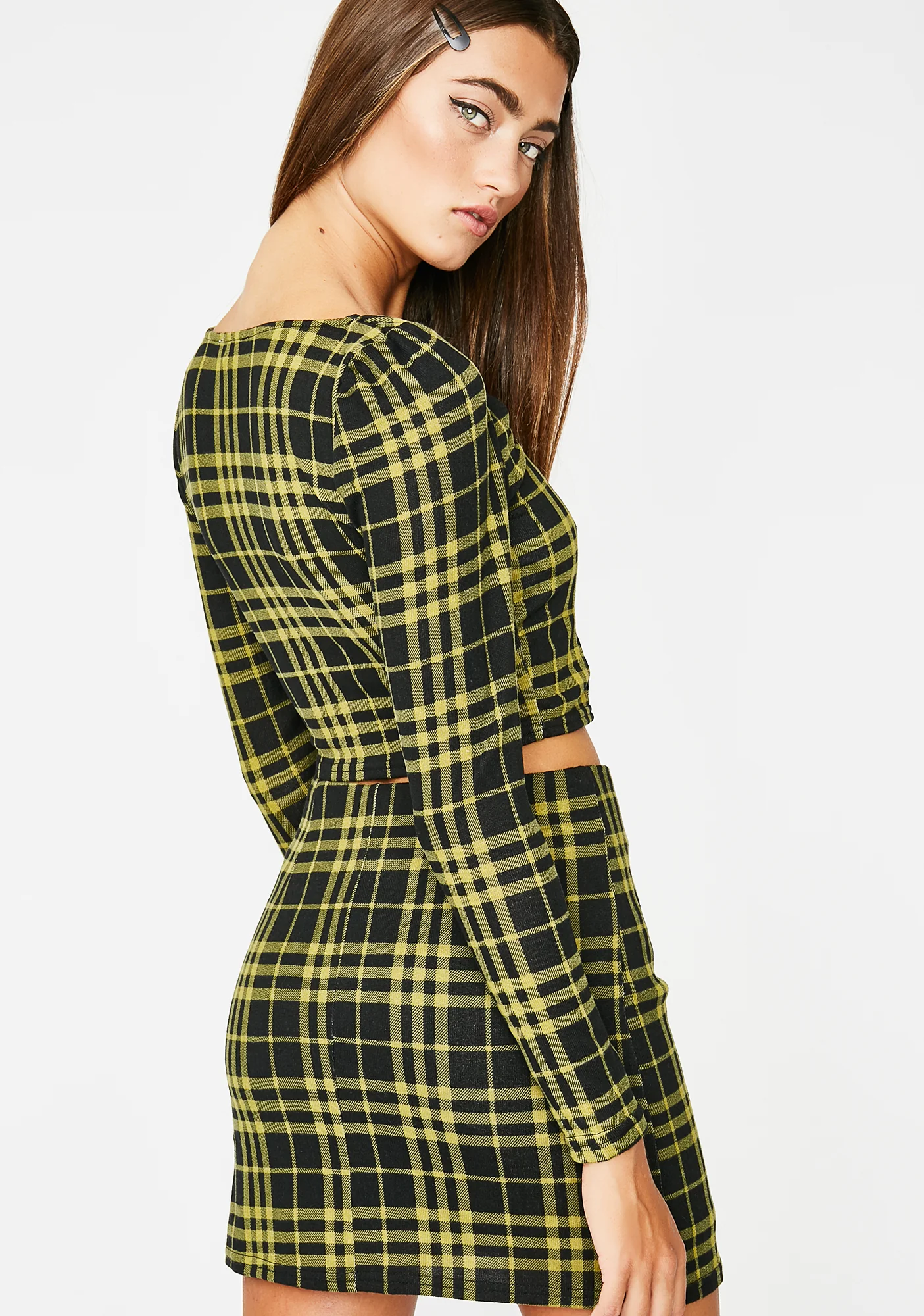 Like Totally Plaid Skirt - Image 4
