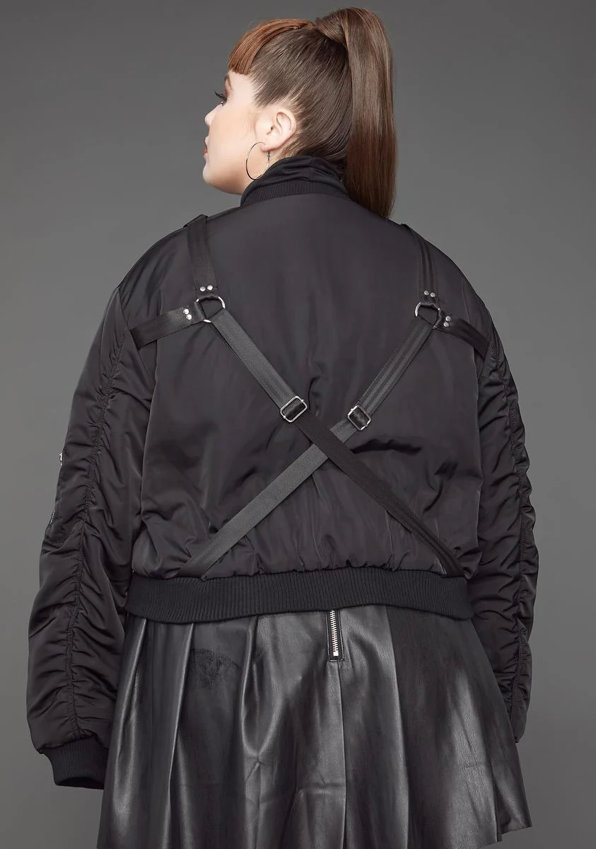 Lil Baddie Undercover Bomber Jacket - Image 4