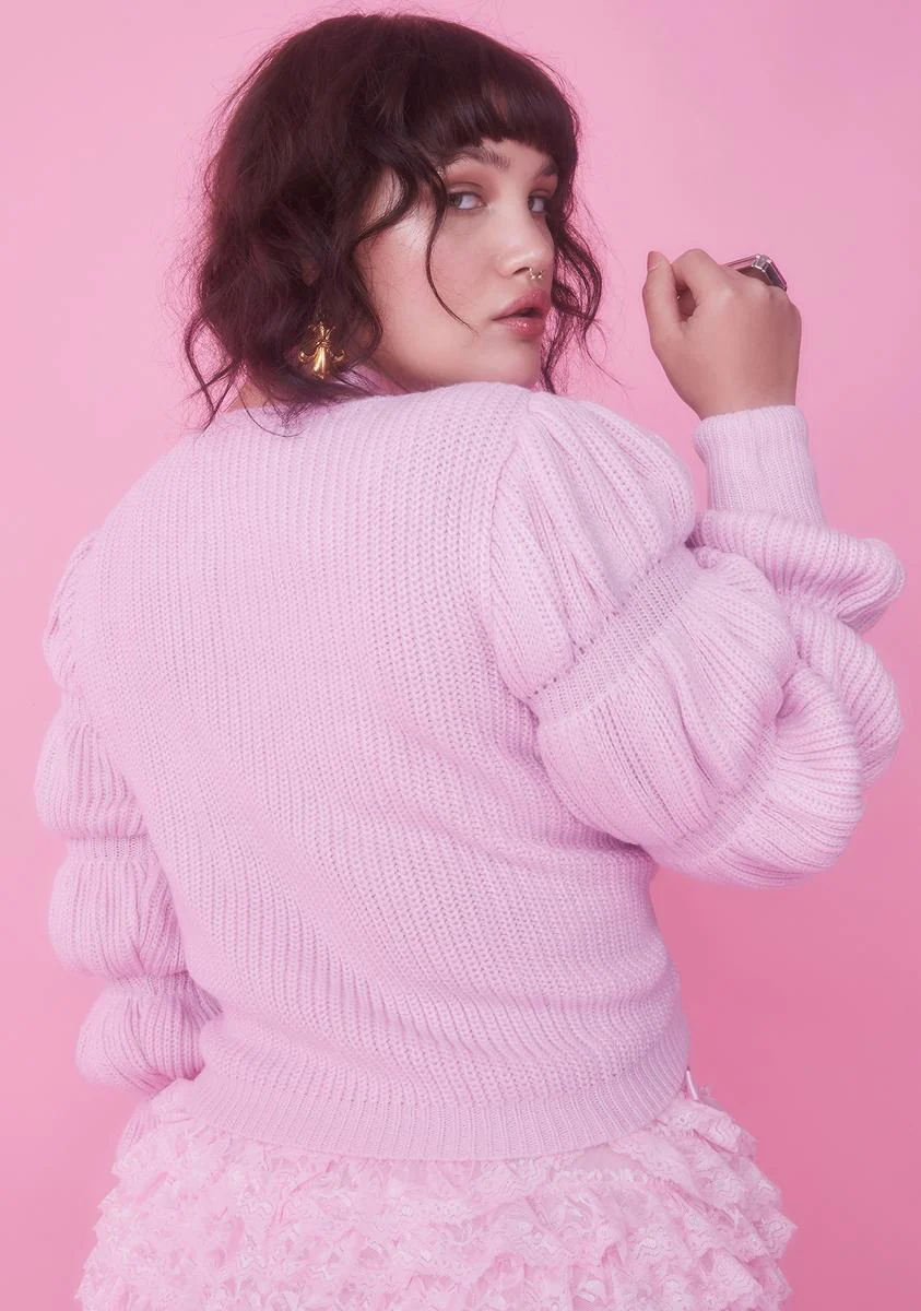 Lil Miss Charming Knit Sweater - Image 4