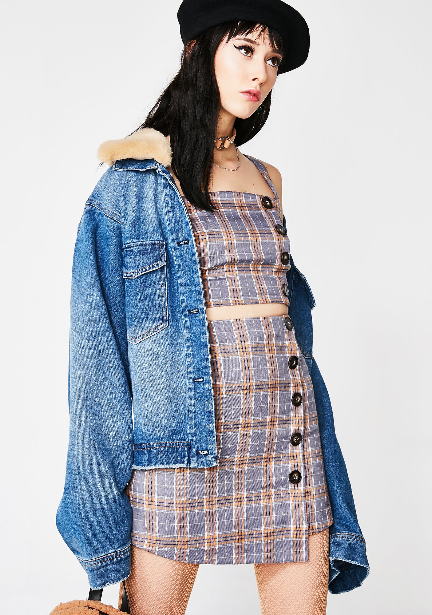 Line In A Song Plaid Set - Image 2
