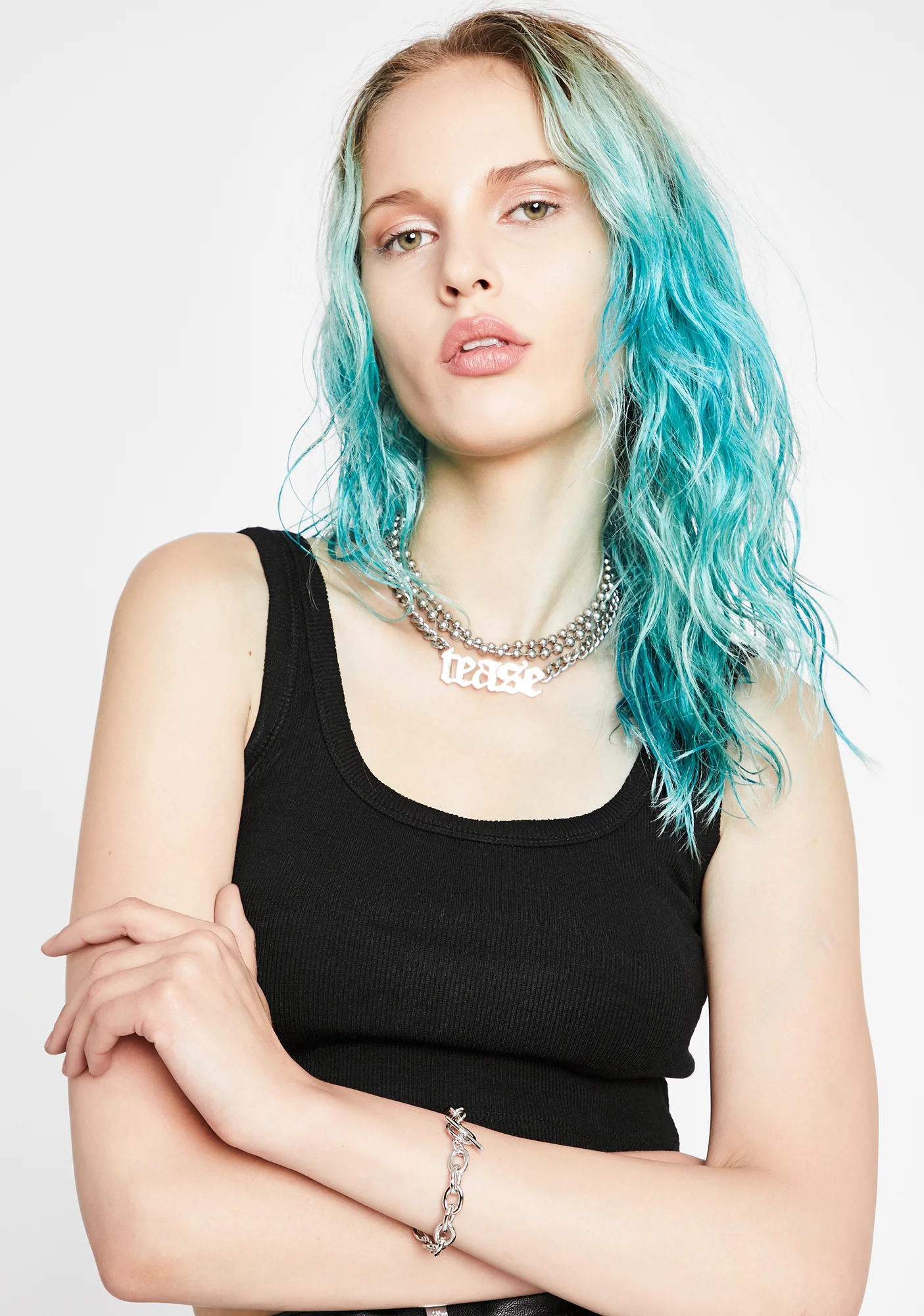 Link Ya L8R Chain Bracelet - Image 2