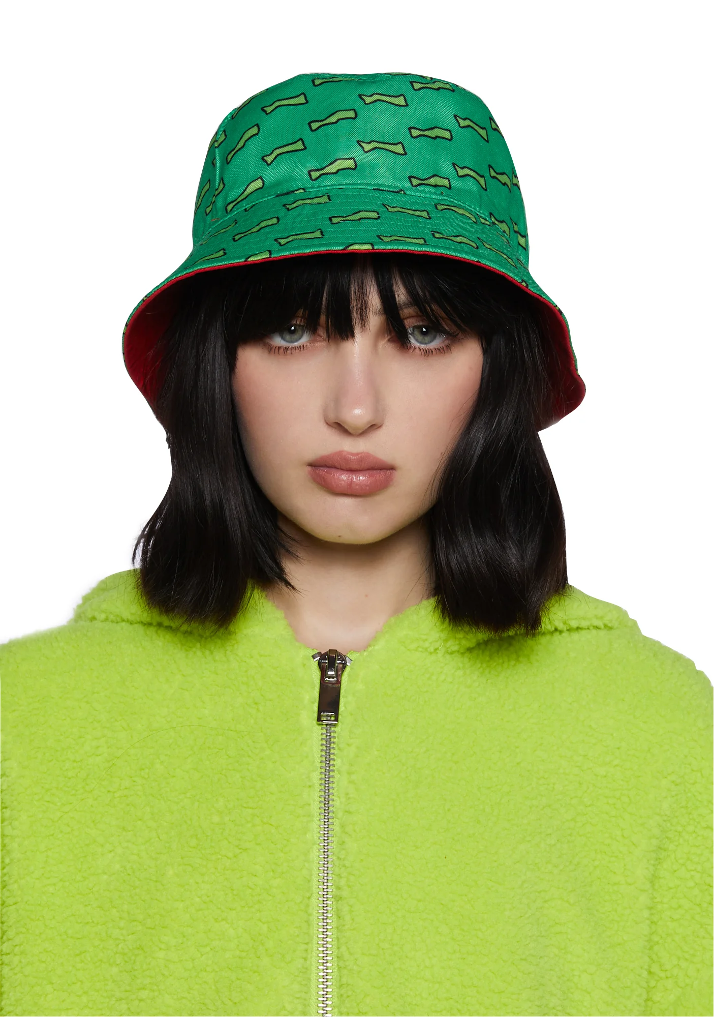 Little Mischiefs Reversible Bucket Hat - Image 2