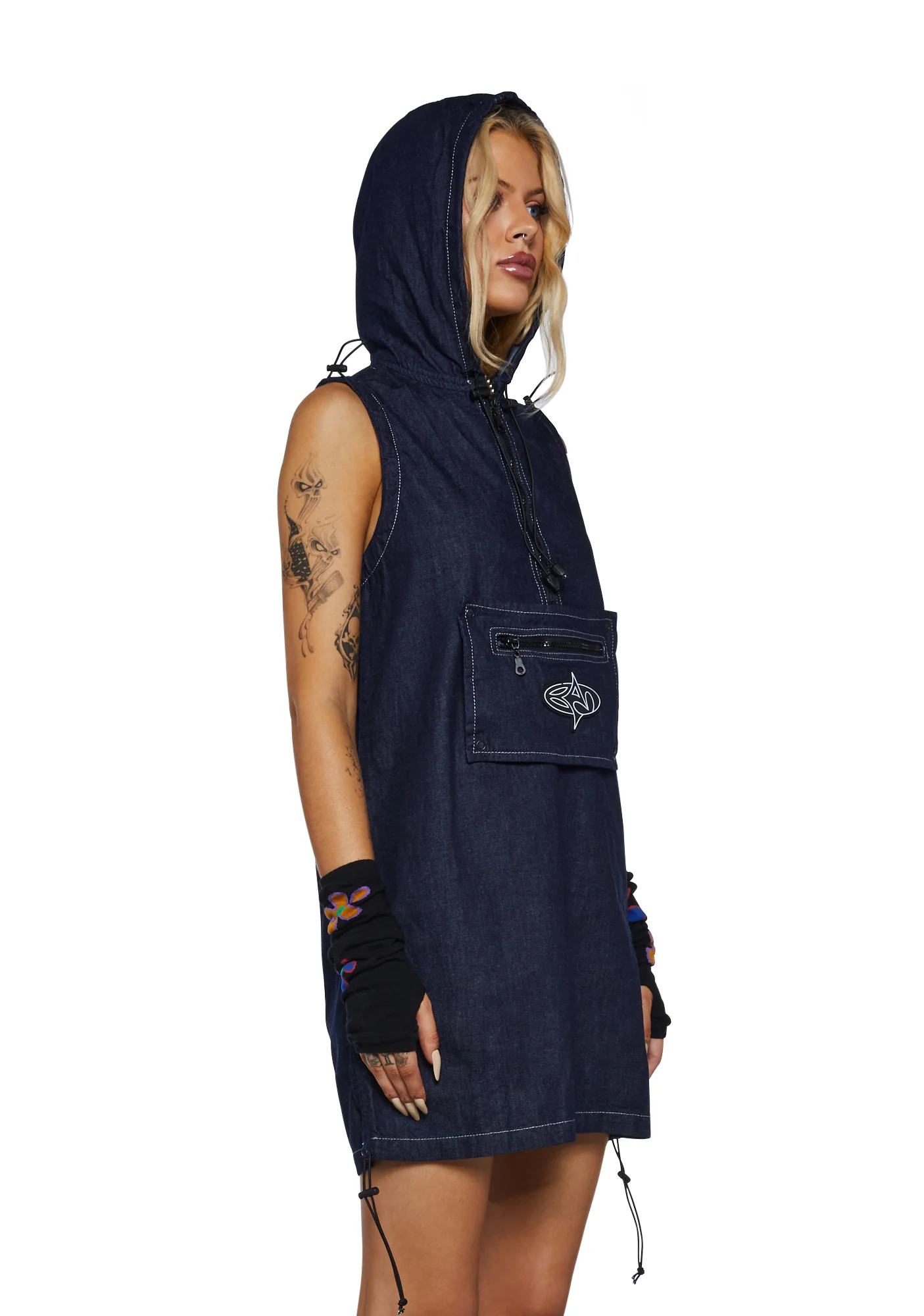 Little Red Riding Hoodie Dress - Image 3