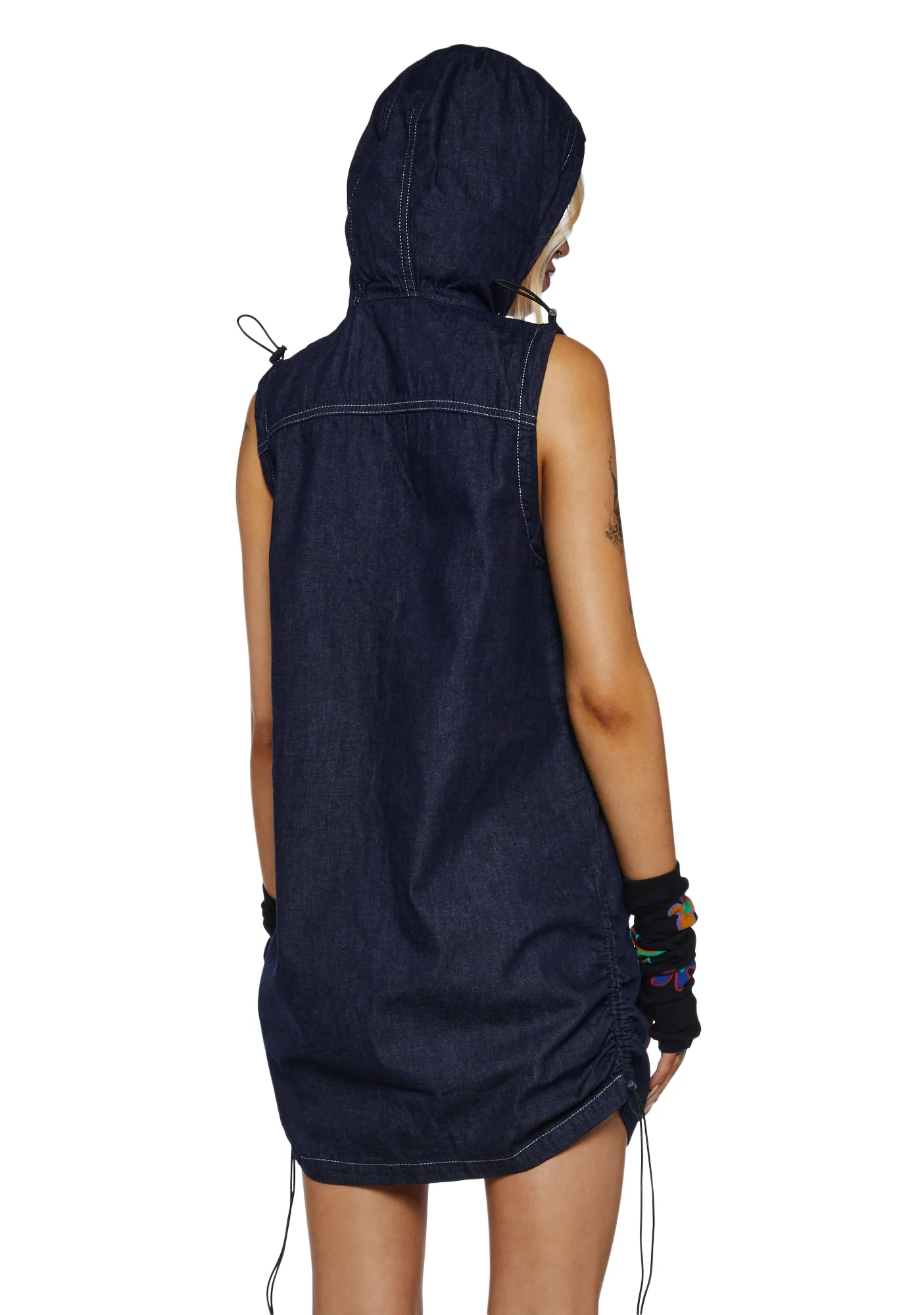 Little Red Riding Hoodie Dress - Image 4