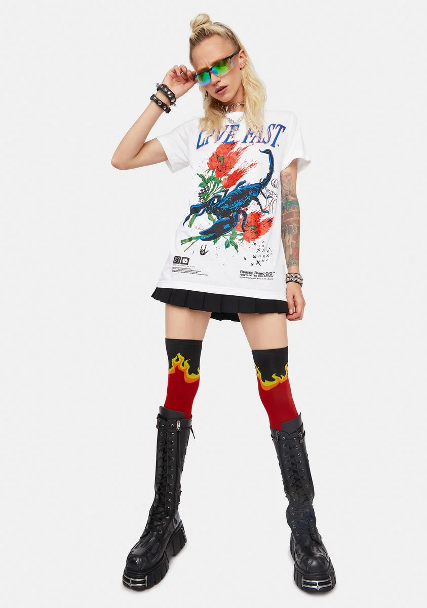 Live Fast Graphic Tee - Image 3