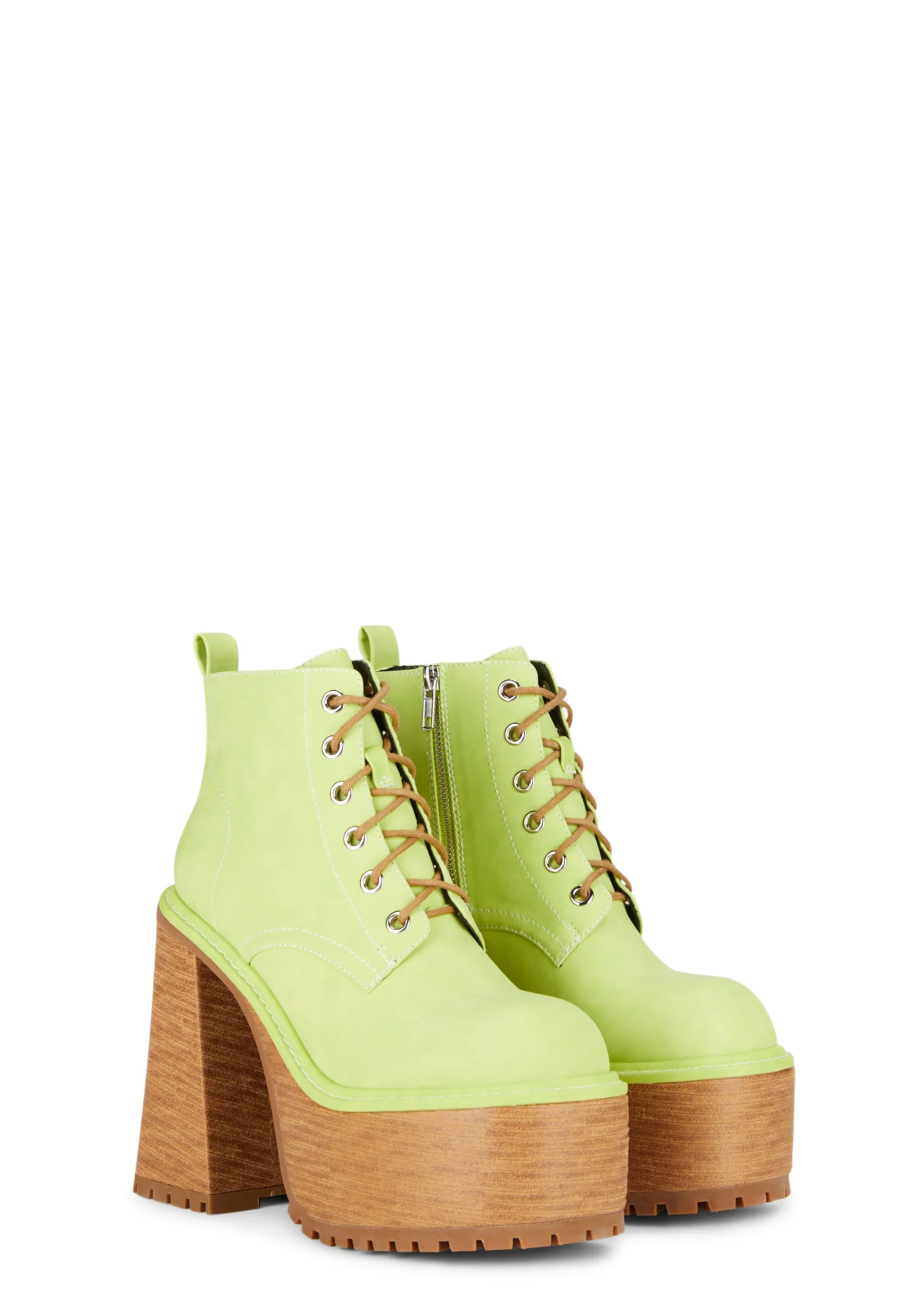 Live Today Ankle Boots - Green - Image 3