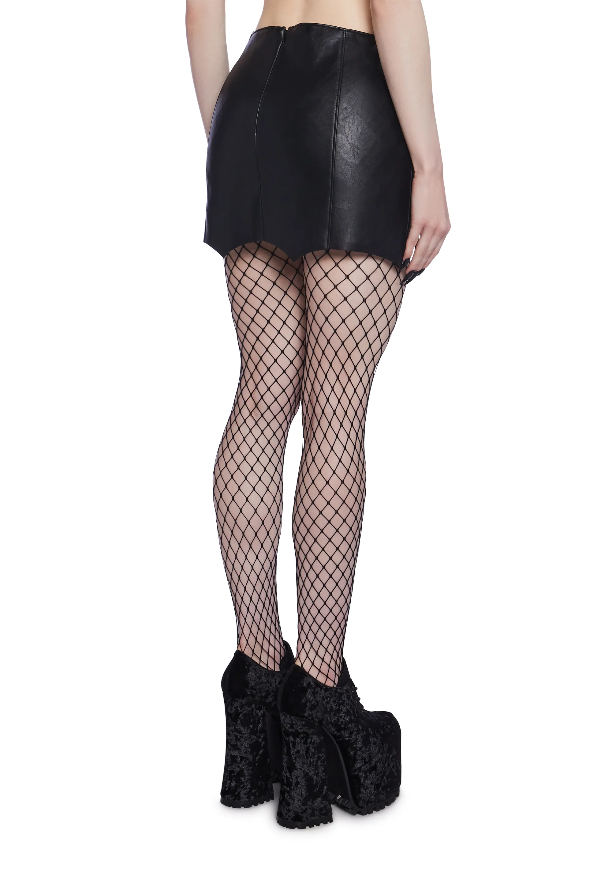 Living In Darkness Mini Skirt - Image 5