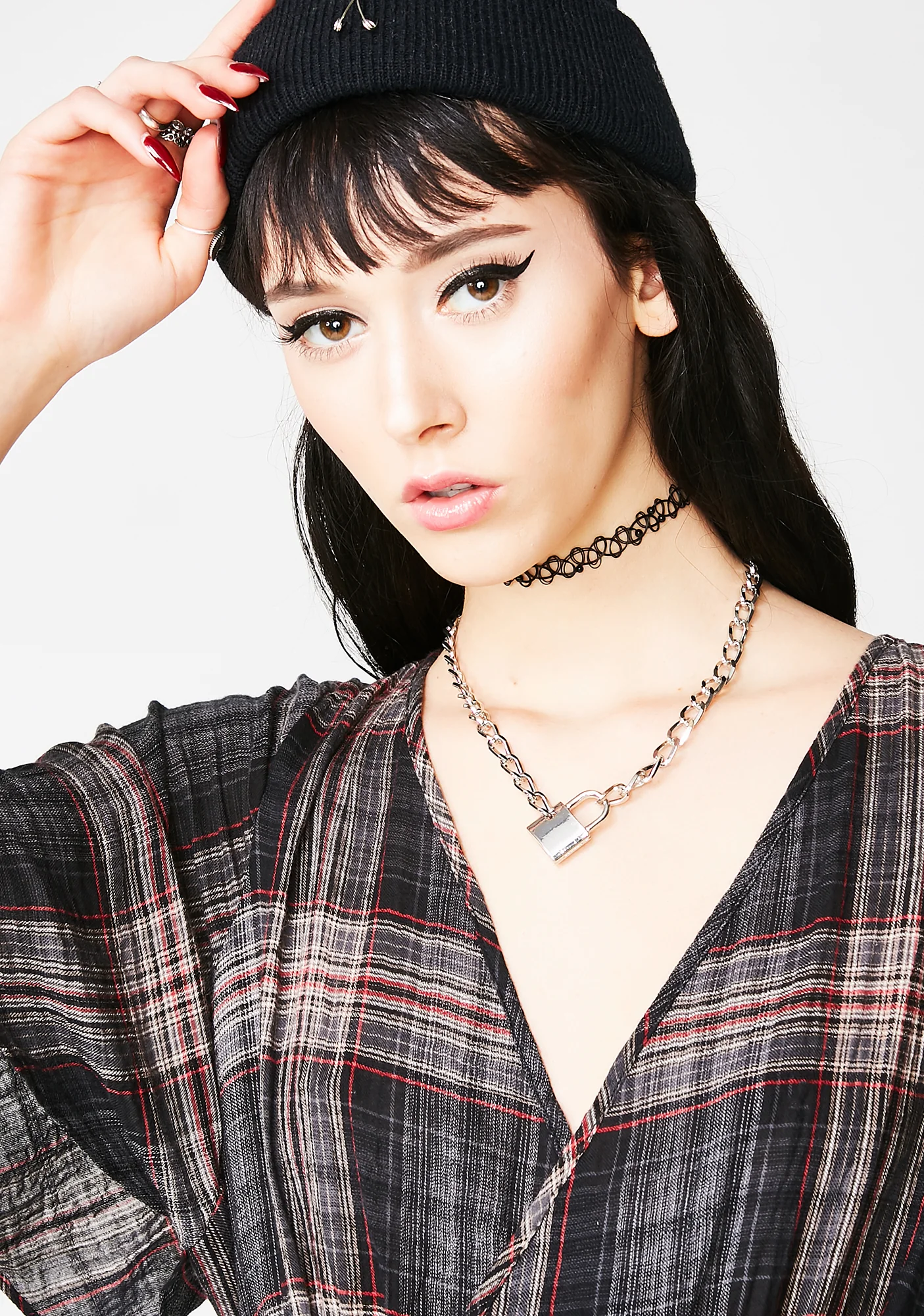 Lock N' Loaded Chain Necklace - Image 3