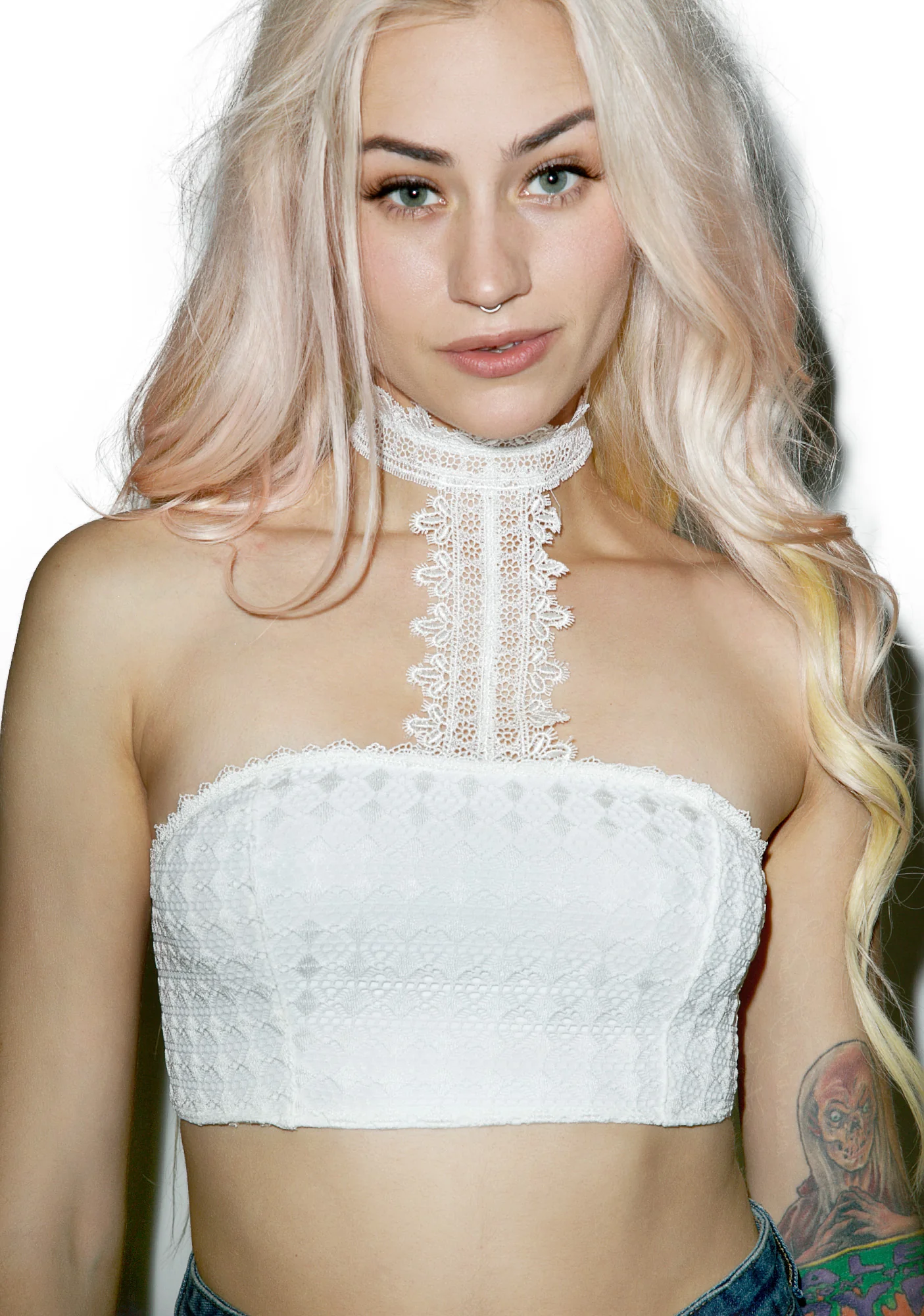 Lolita Society Crop Top - Image 3