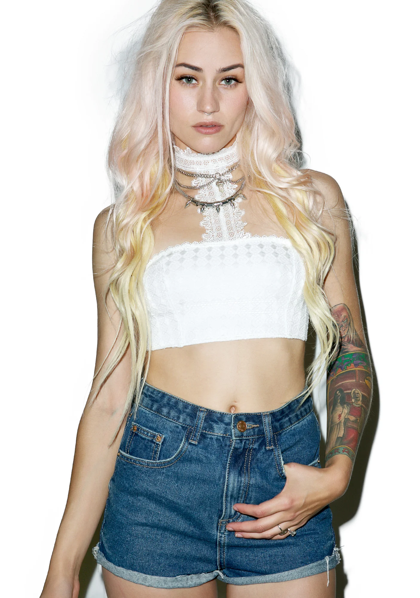 Lolita Society Crop Top - Image 5