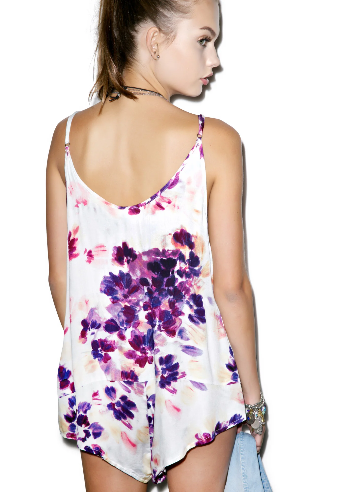 Lonely Floral Cami Body Suit - Image 4