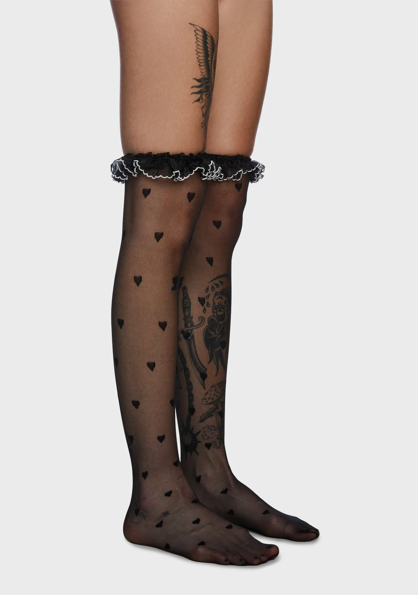 Lookin' Gorgeous Thigh-High Socks - Image 2