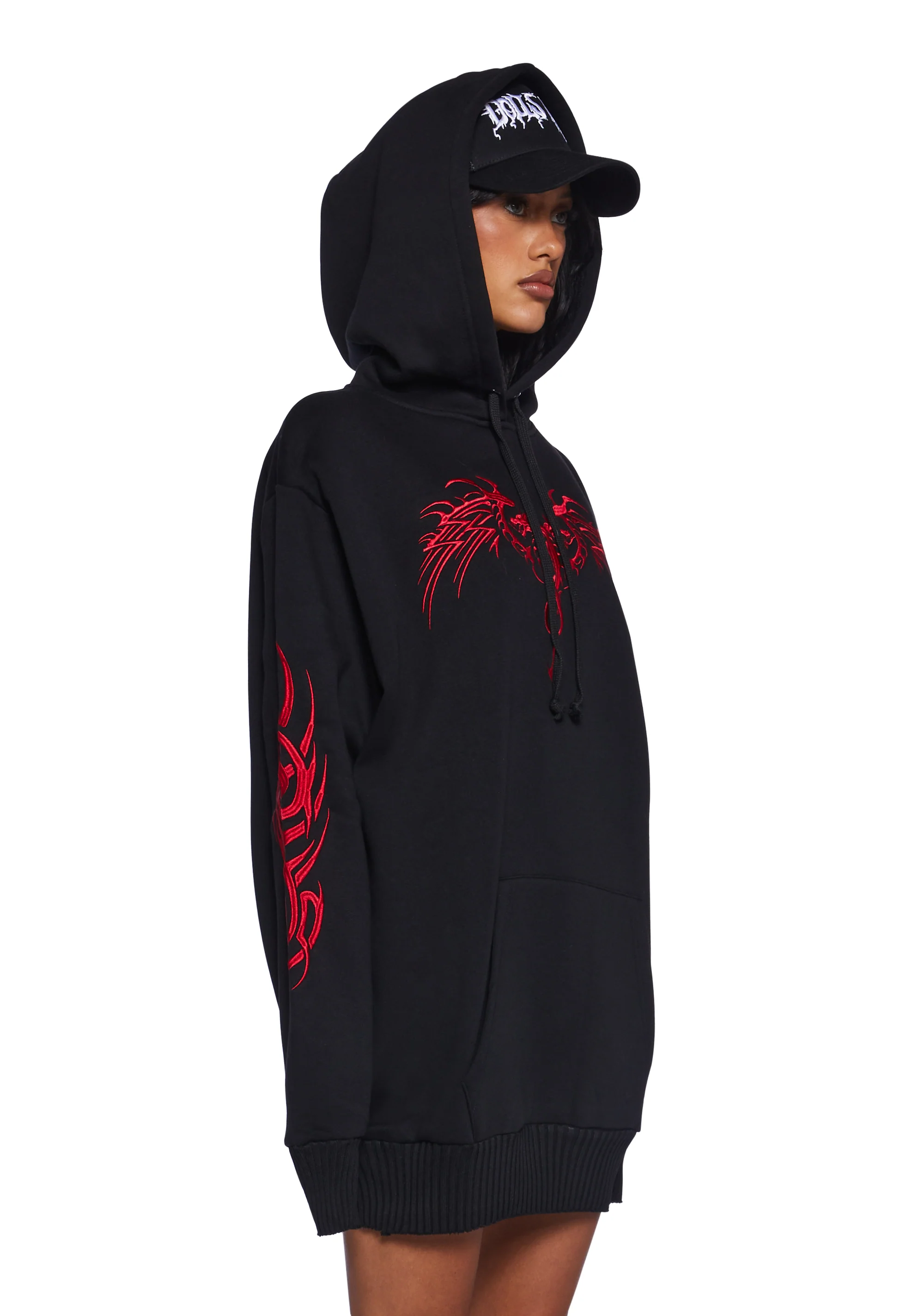 Looking For Danger Hoodie Dress - Image 4