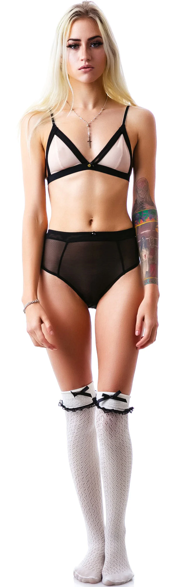 Lou Triangle Top - Light Brown - Image 8