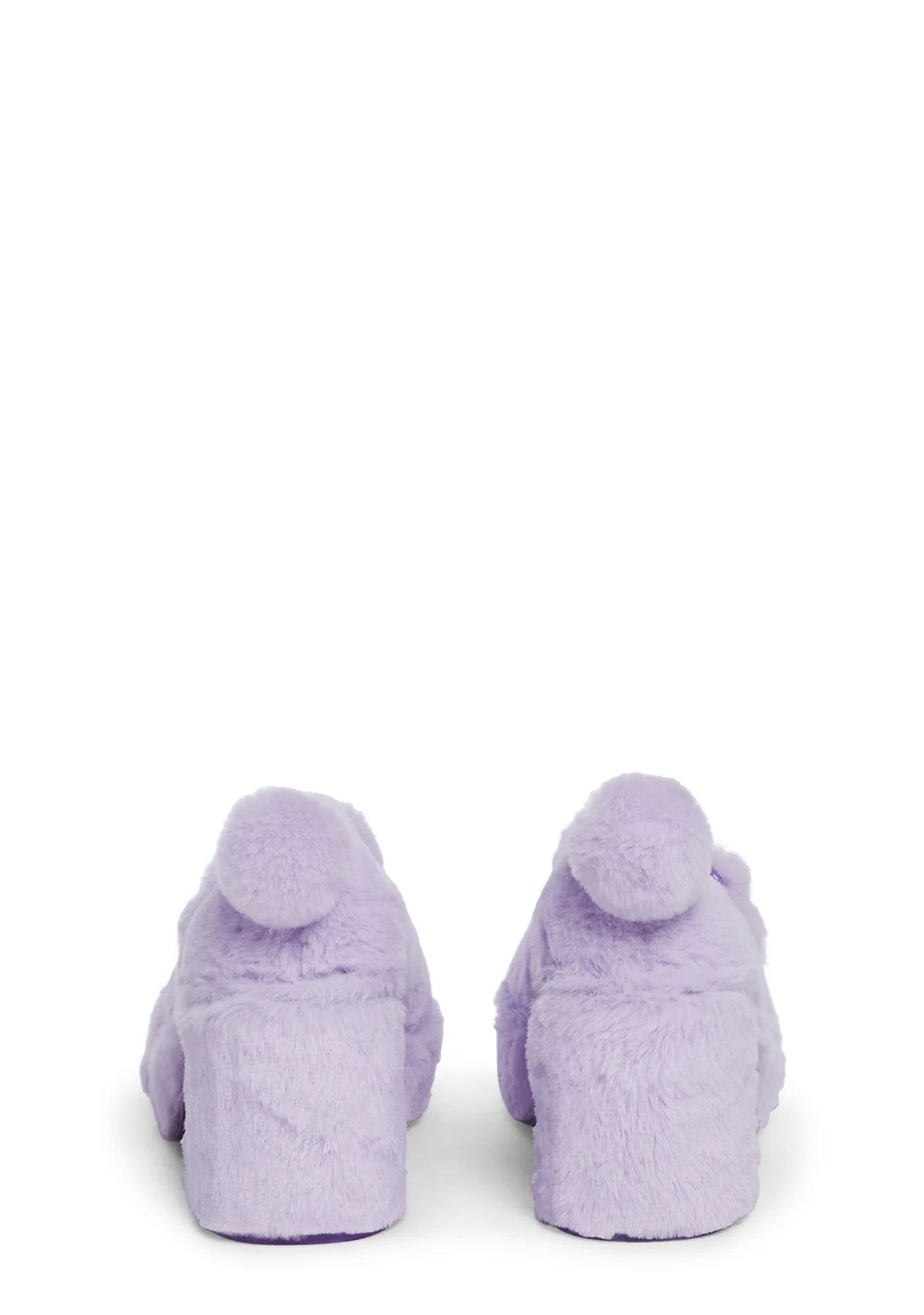 Love Alot Platform Mary Janes- Purple - Image 4