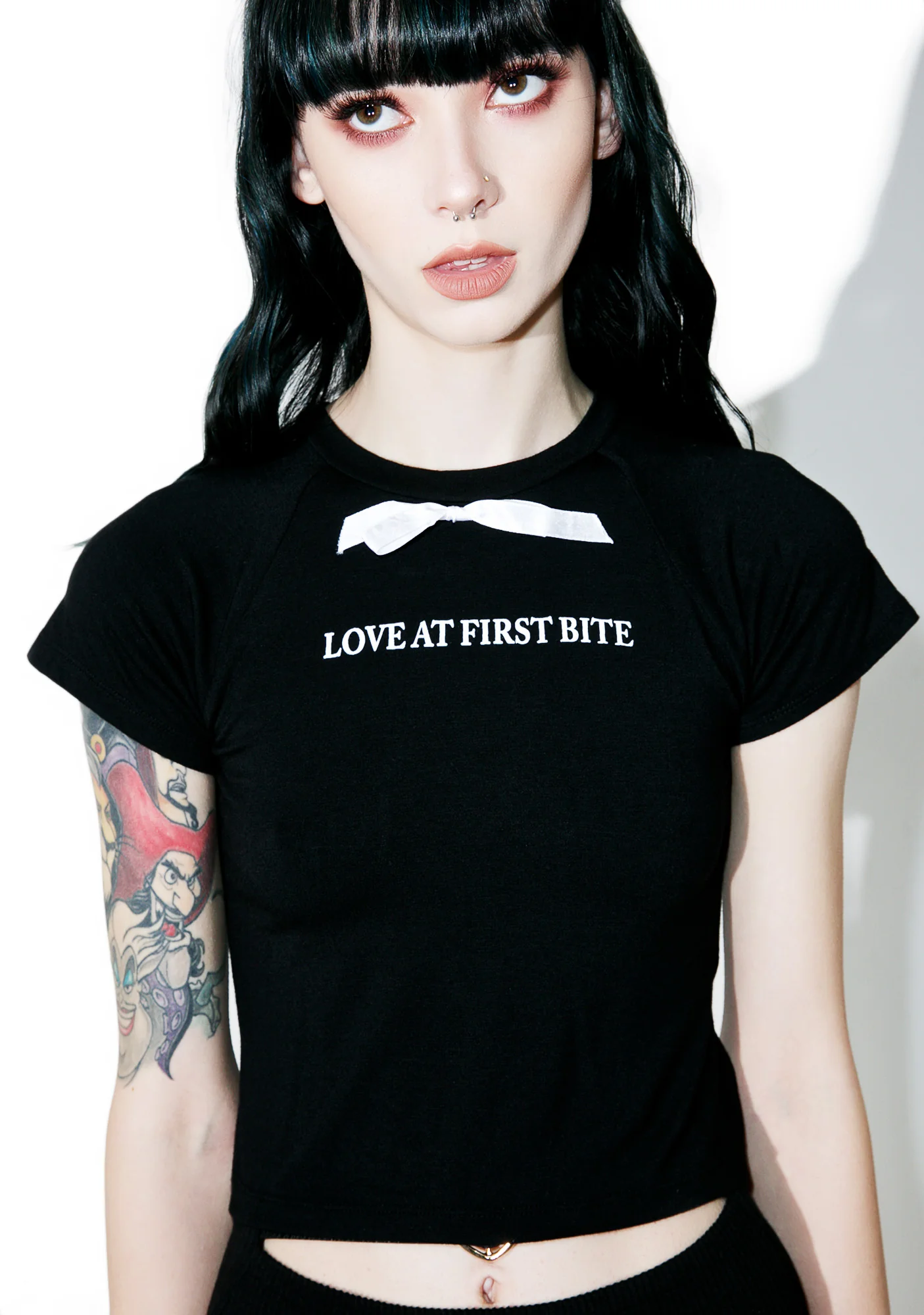 Love At First Bite Crop Tee - Image 5