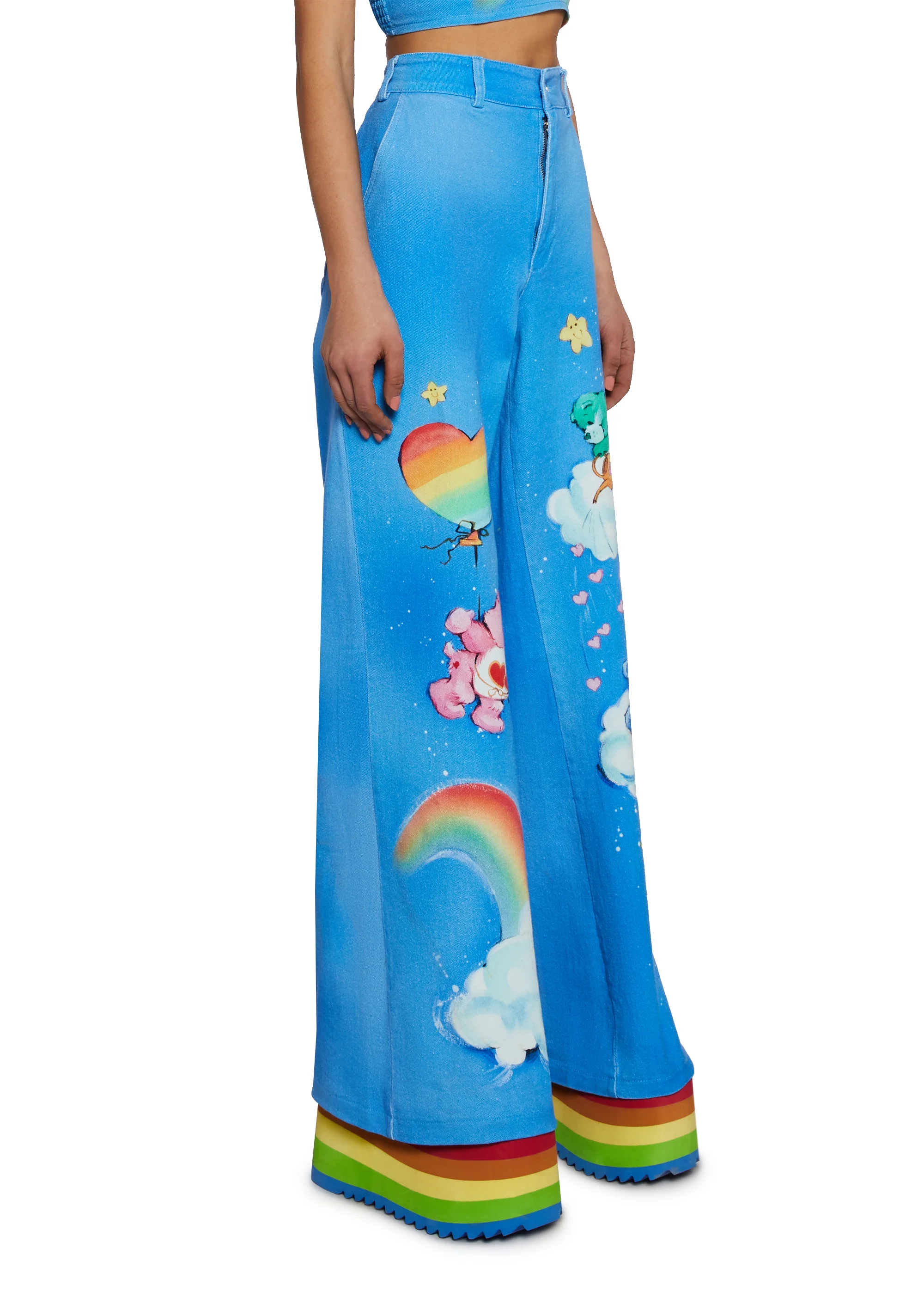 Love Bears All Wide Leg Pants - Image 3