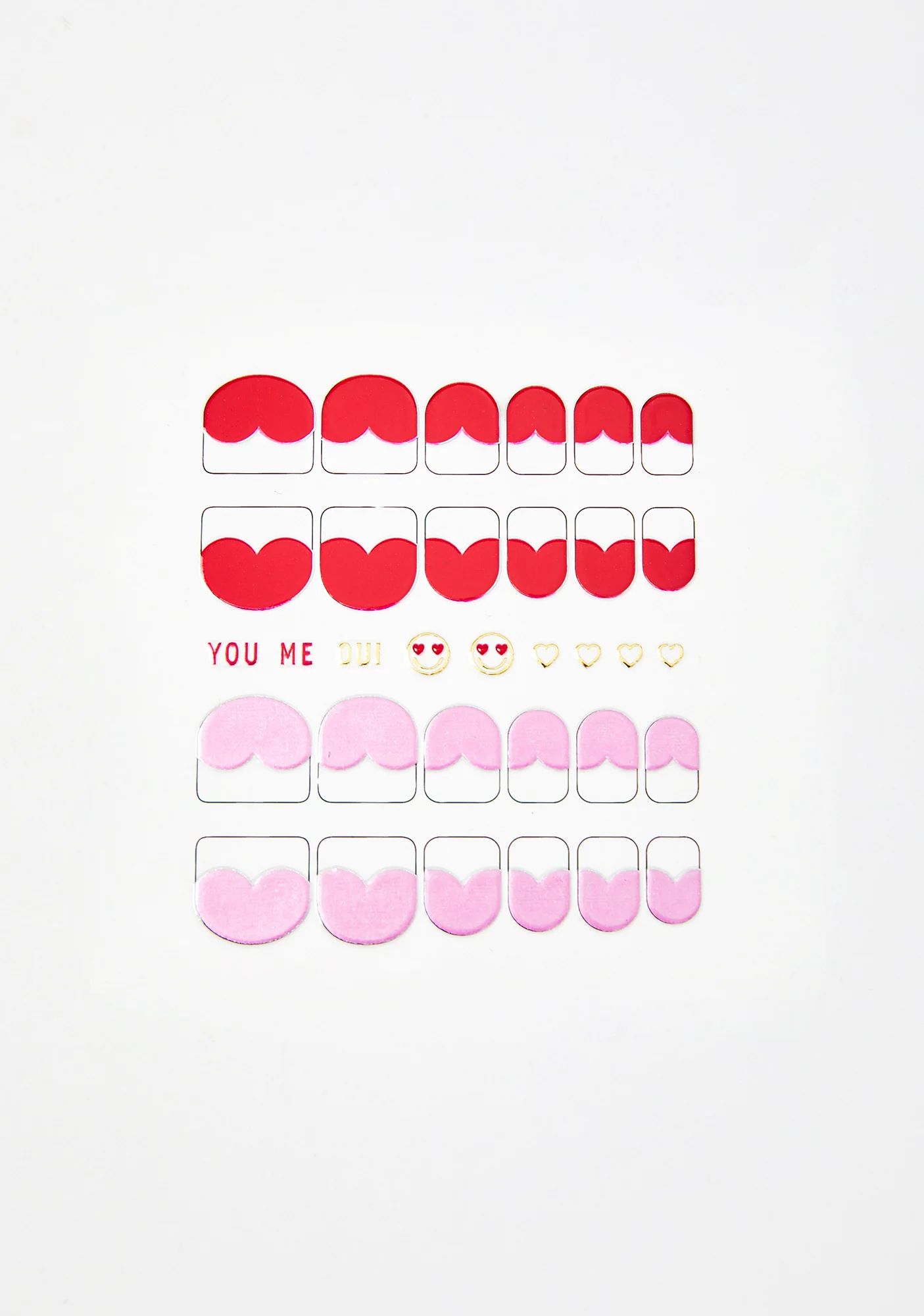 Love Edition Le Touch Finale Mini Nail Stickers - Image 3