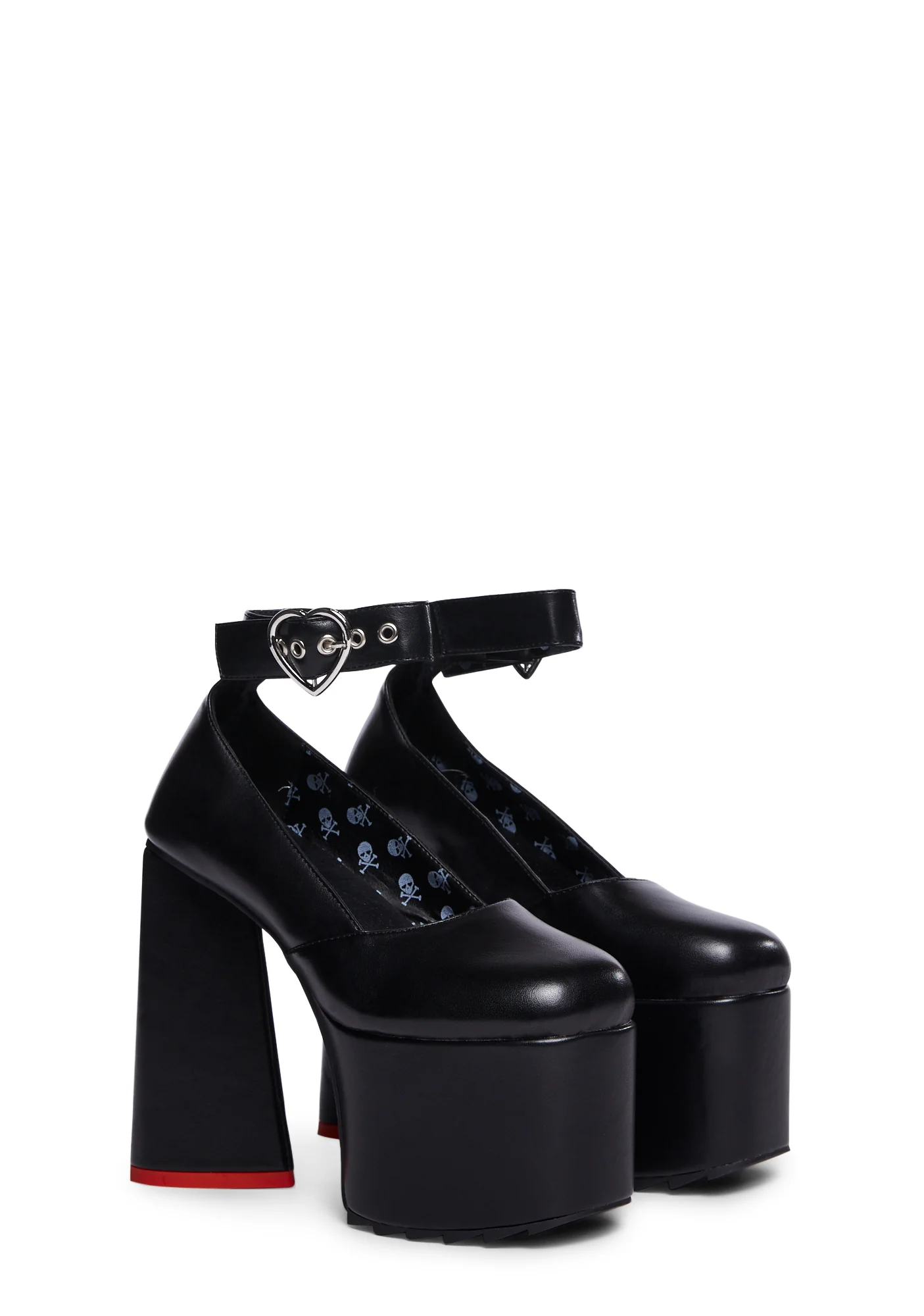 Love Heart Platform Heels - Image 3