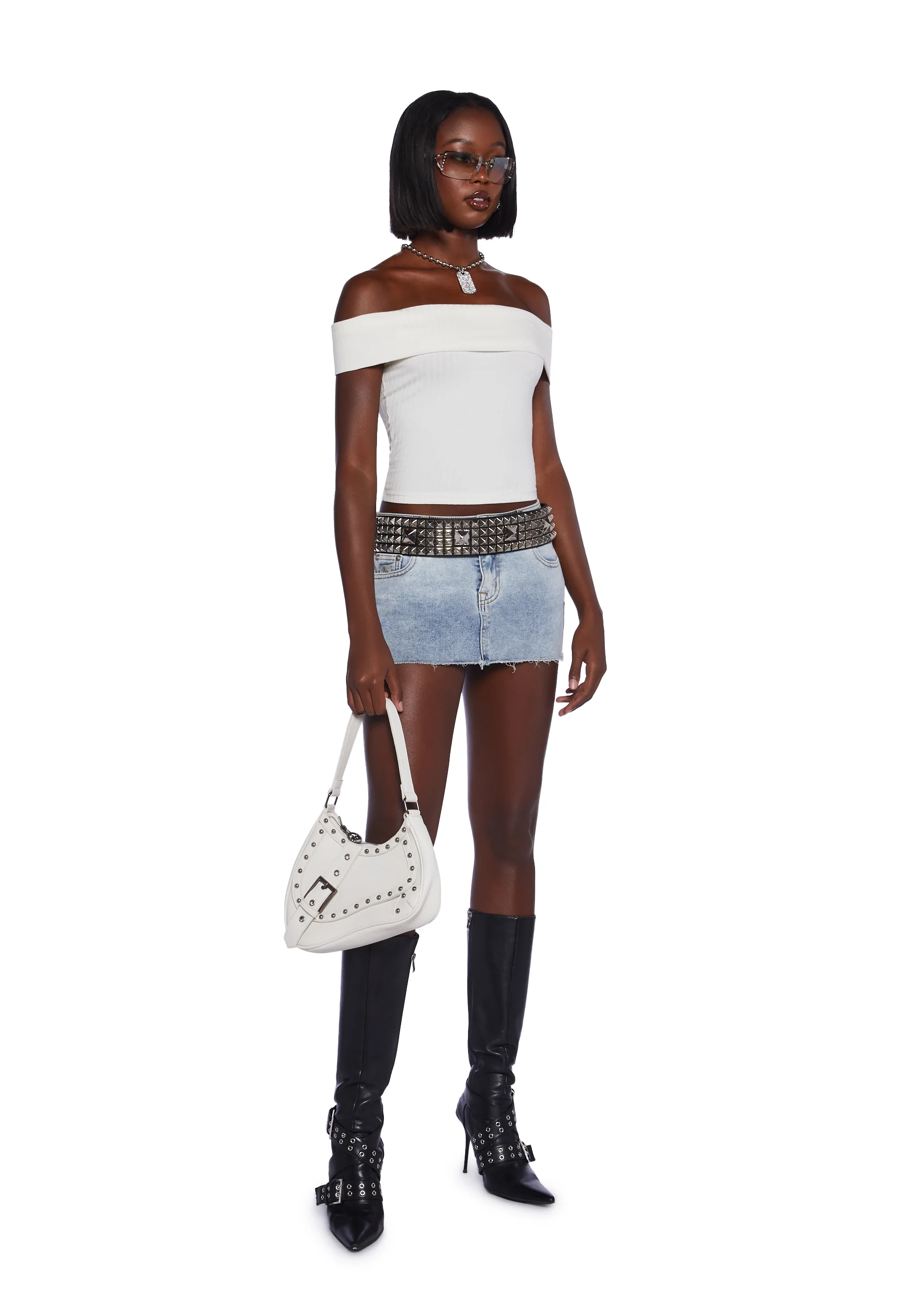 Love Is A Game Off The Shoulder Top - Image 2