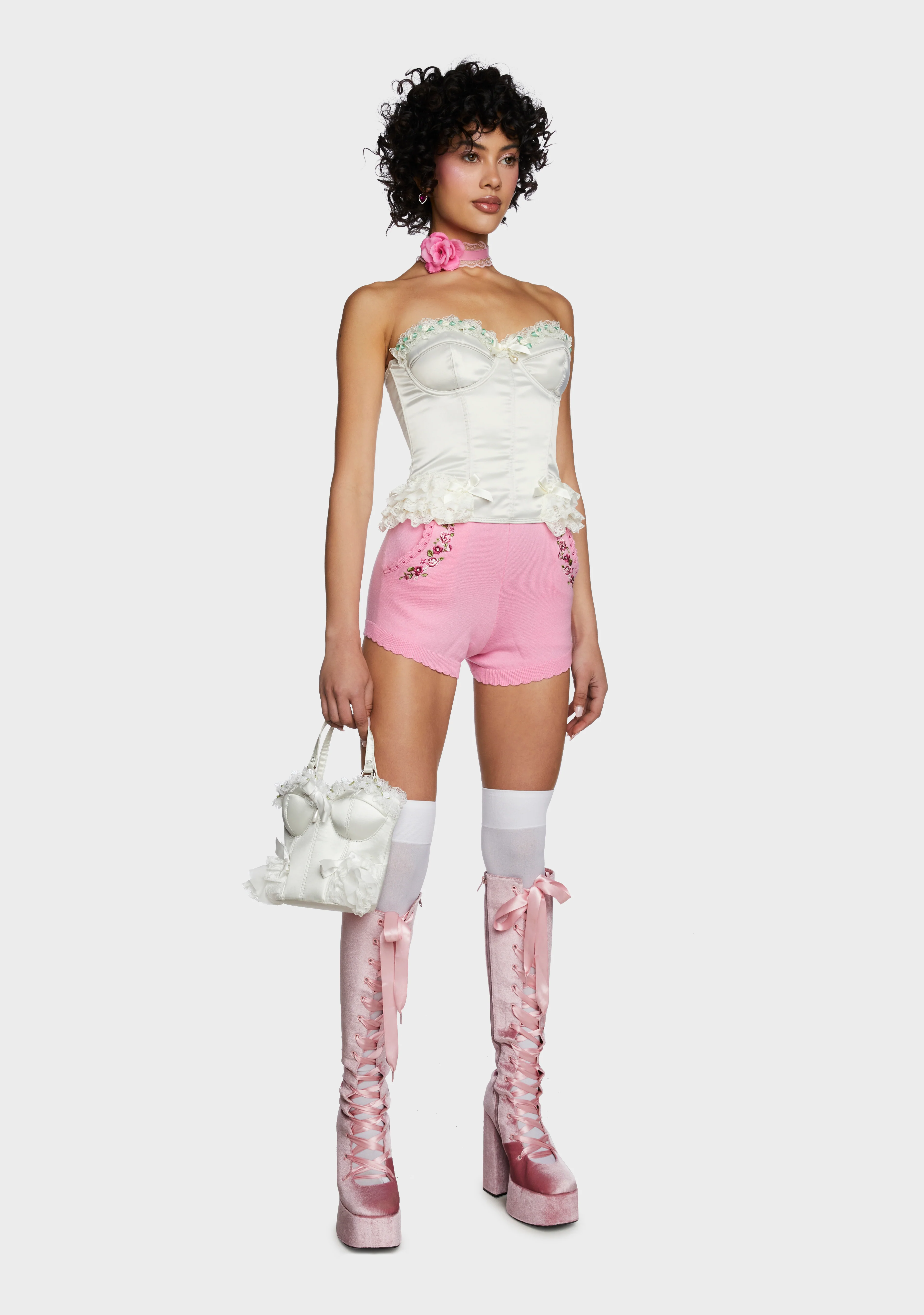 Love Letters Corset Top - Image 3