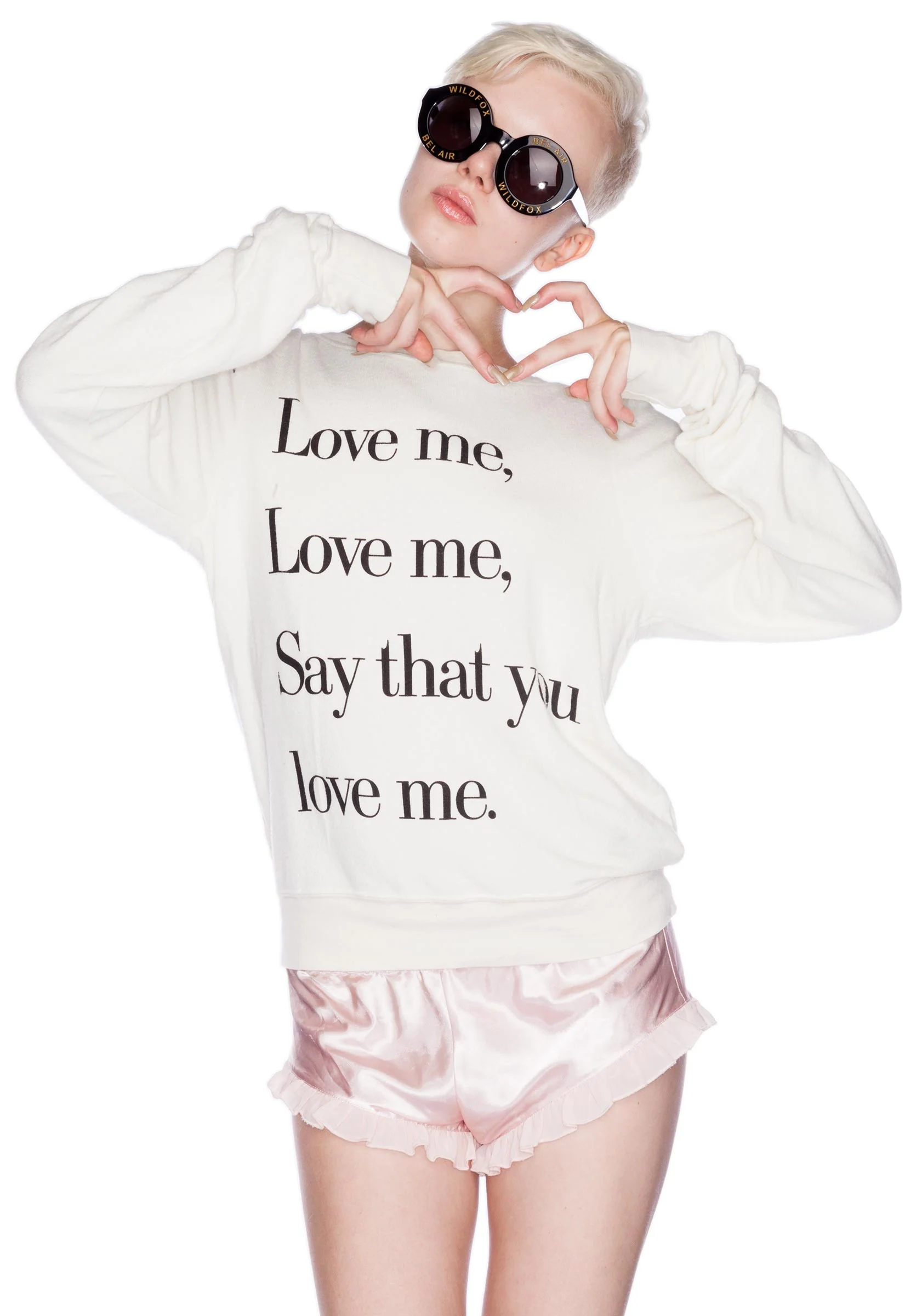 Love Me Beach Baggy Jumper - Image 3