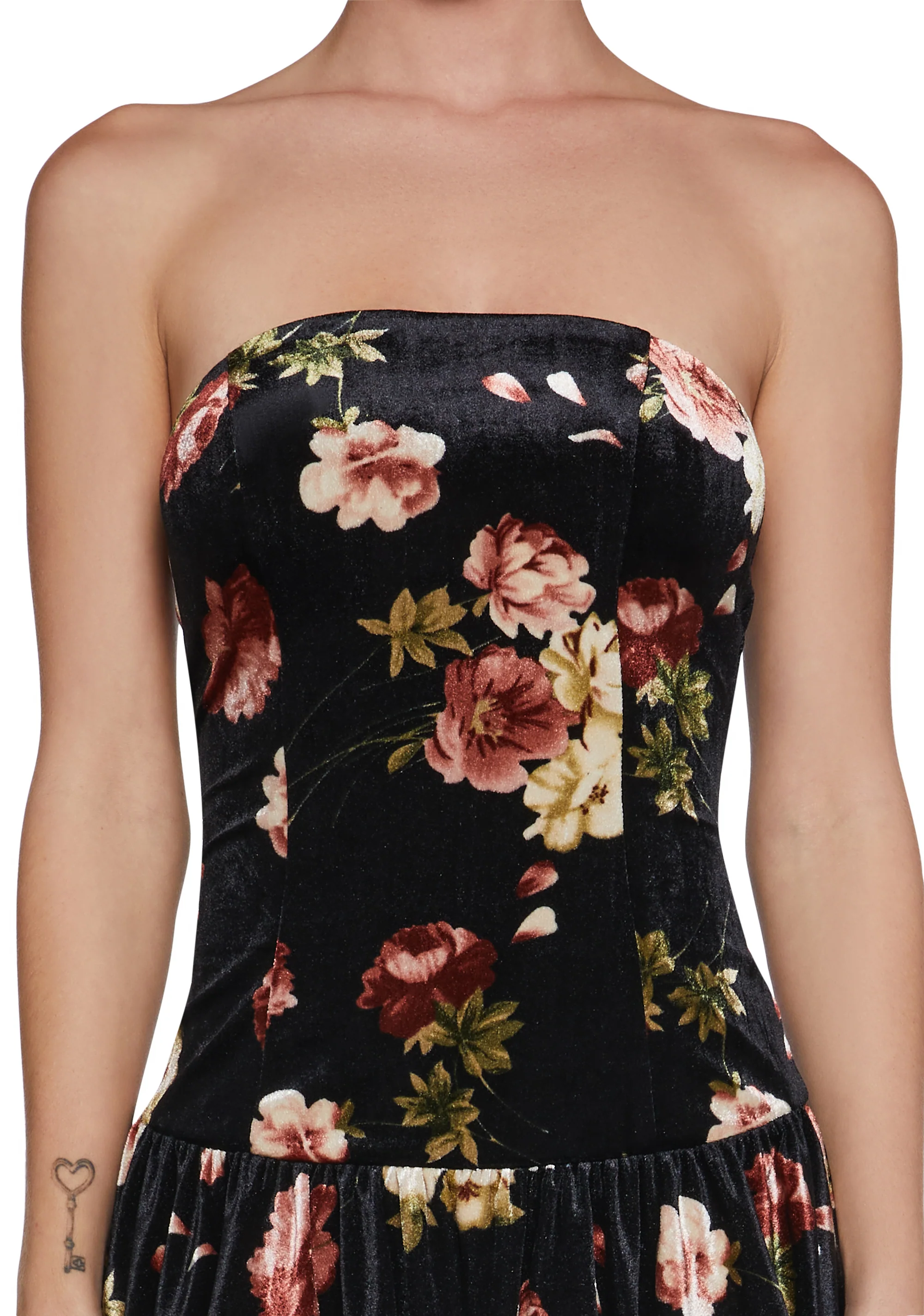 Fated Florals Mini Dress - Image 5