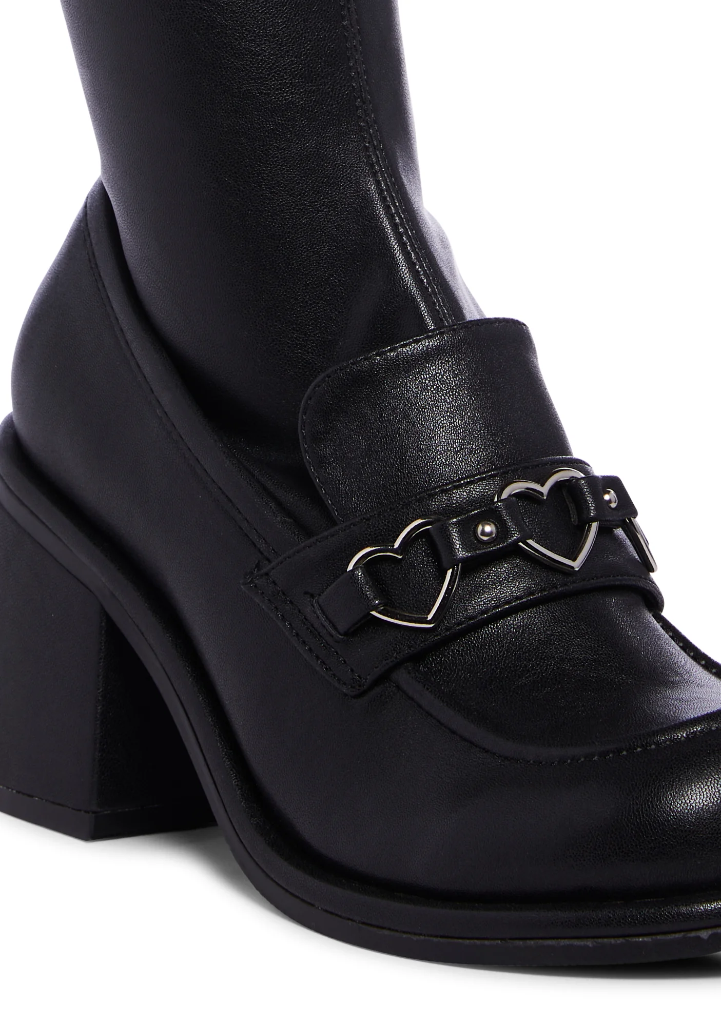 Love So Deep Loafer Boots - Black - Image 2