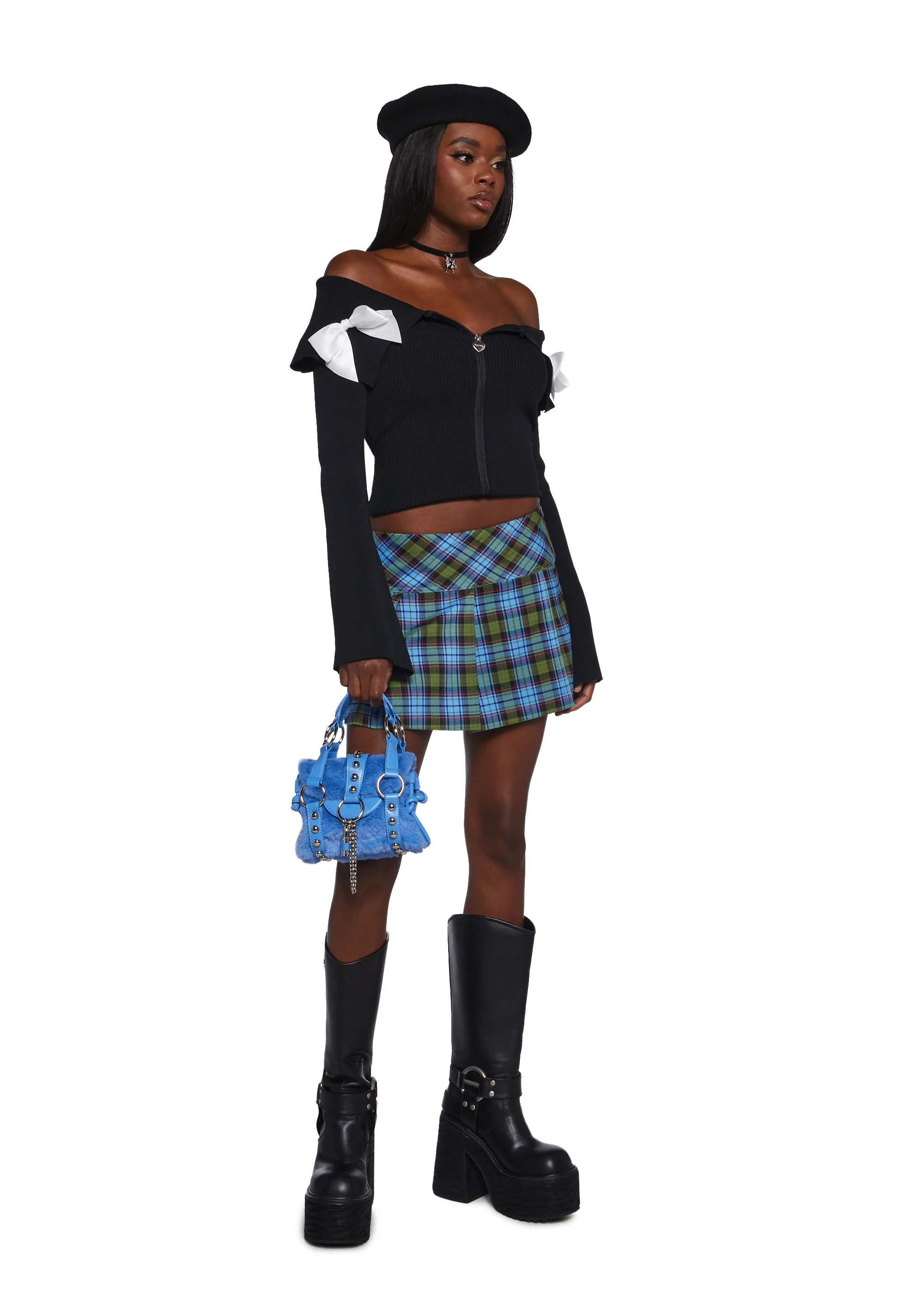 Love The Drama Faux Fur Handbag - Image 2