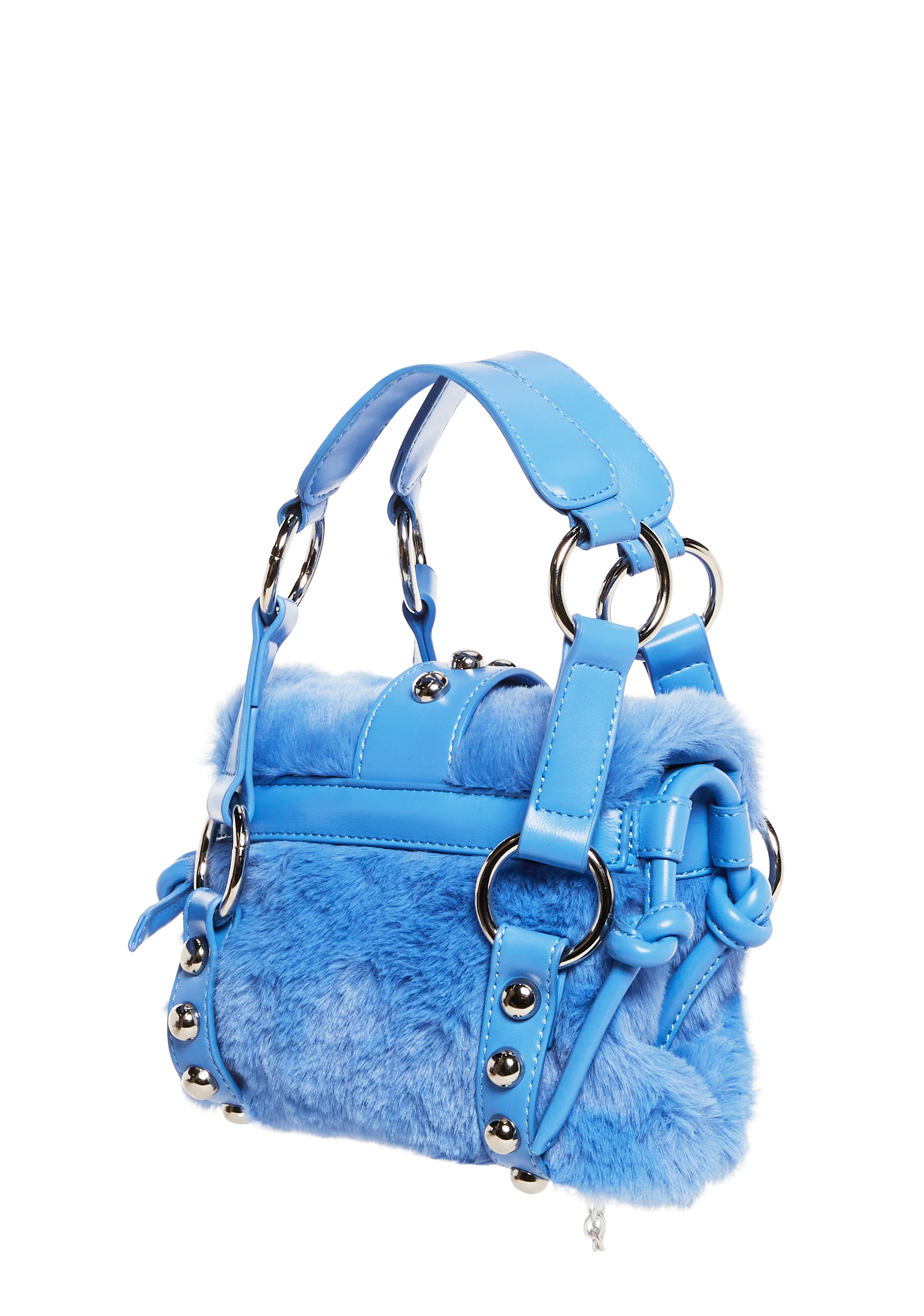 Love The Drama Faux Fur Handbag - Image 4