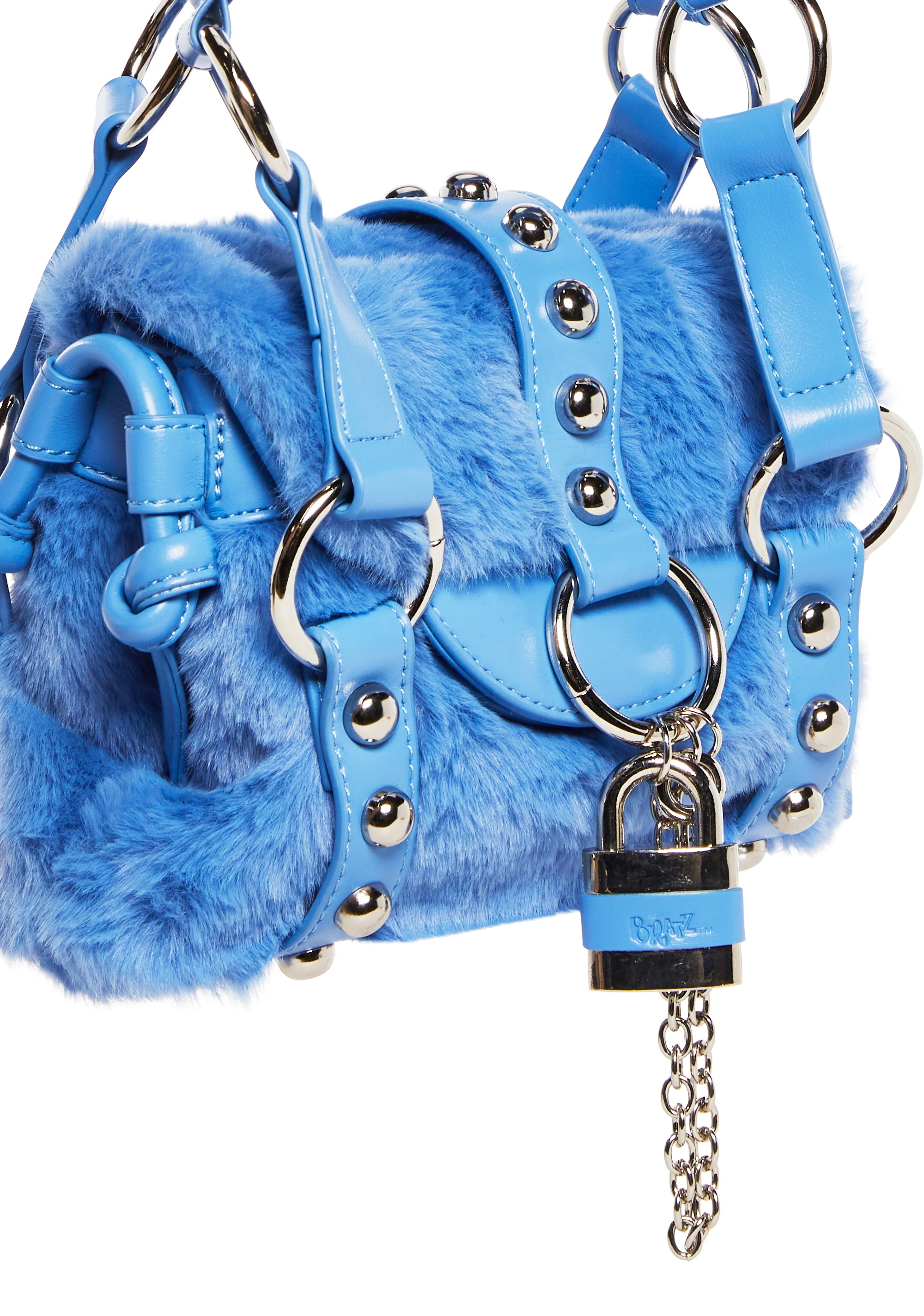 Love The Drama Faux Fur Handbag - Image 5