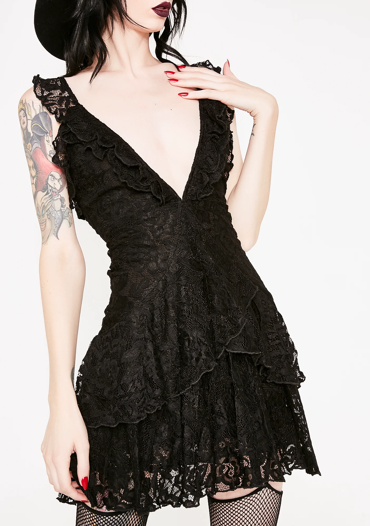 Love You And Leave You Lace Dress - Image 3