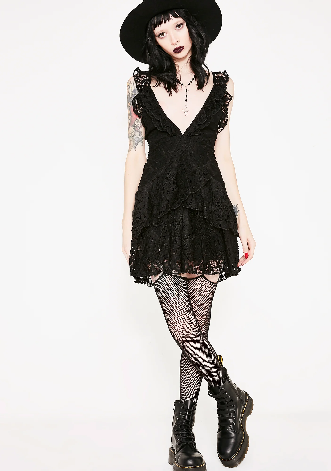 Love You And Leave You Lace Dress - Image 5