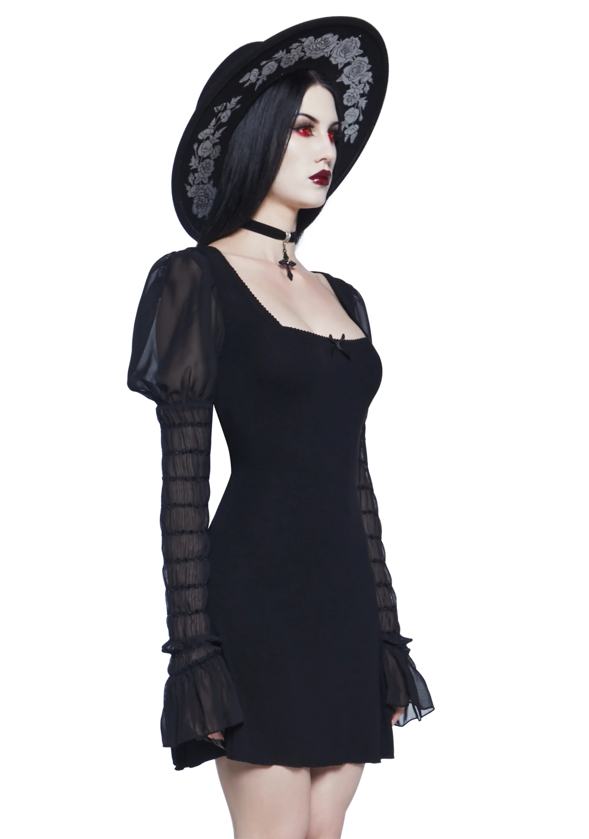 Loved By Death Mini Dress - Image 3