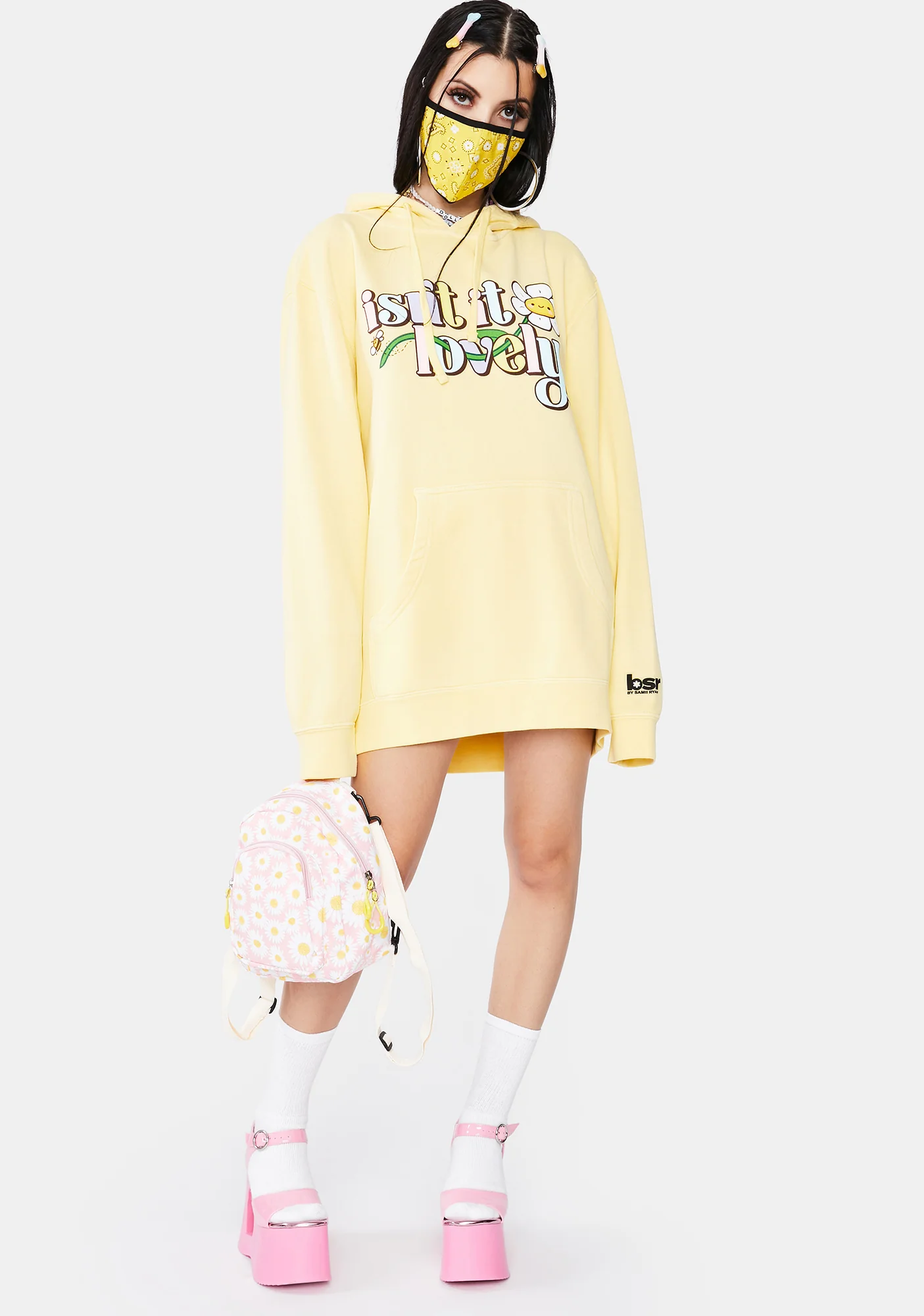 Lovely Graphic Hoodie - Image 3