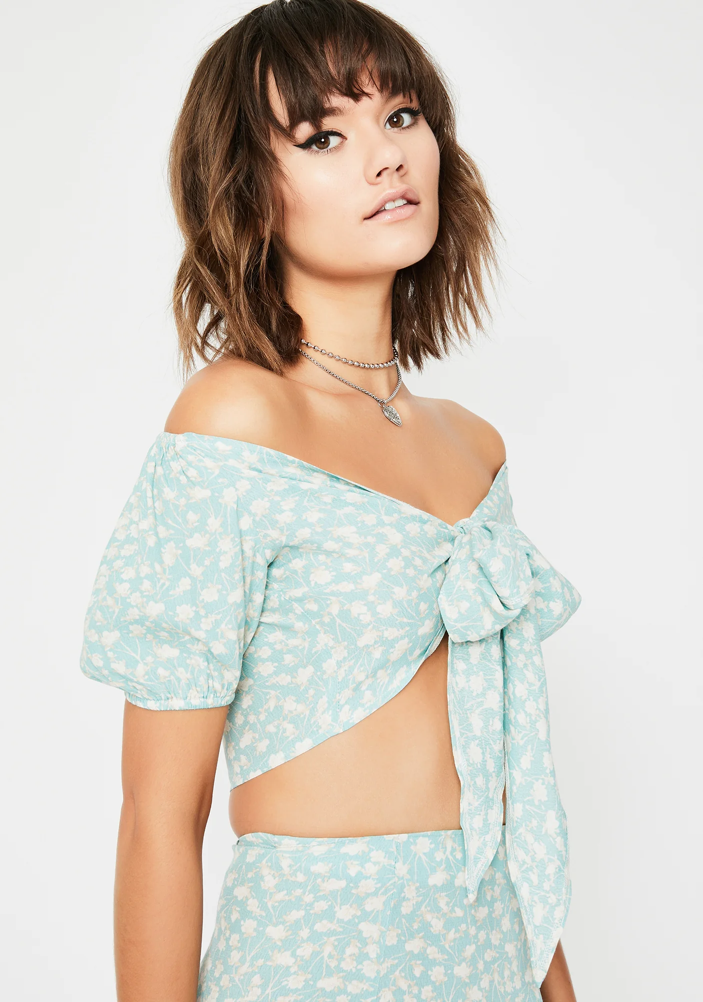 Lovely Lotus Crop Top - Image 2