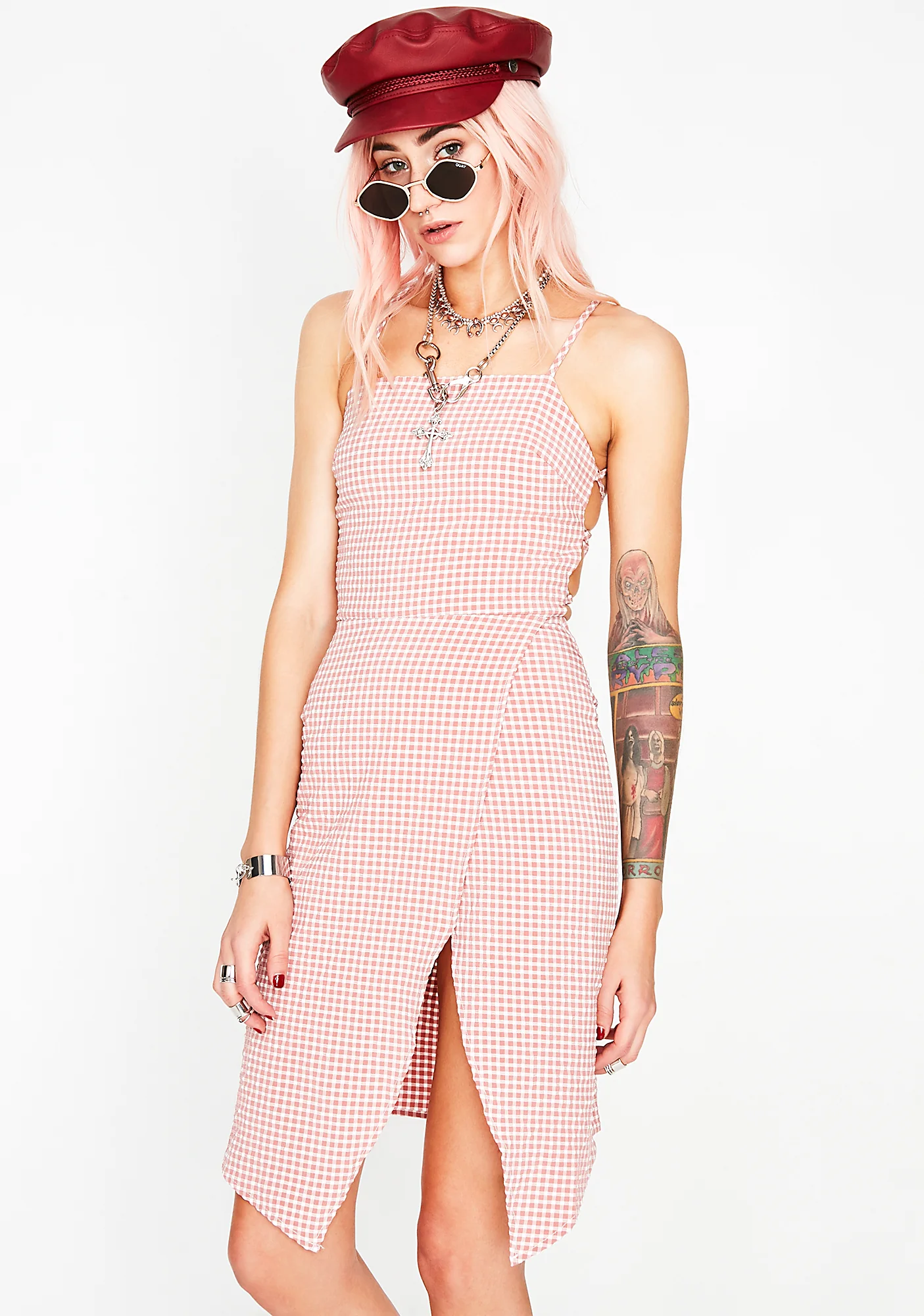 Lover's Lane Gingham Dress - Image 3