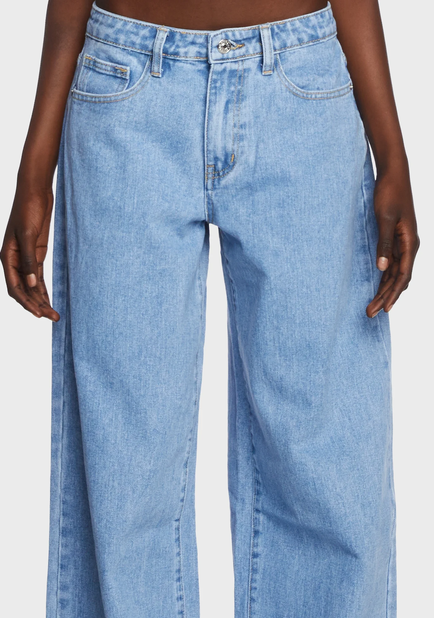 Low Rise Baggy Jeans - Image 5