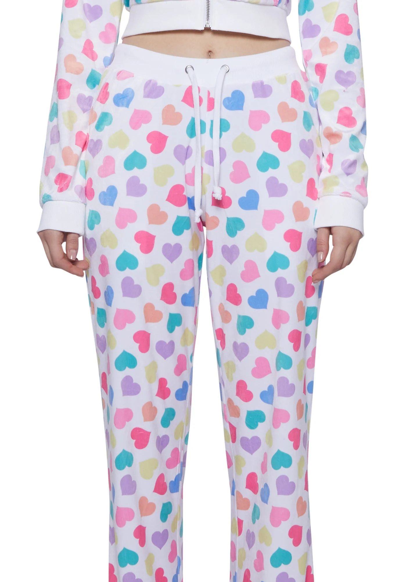 Loyal Maneater Velour Track Pants - Multi - Image 5
