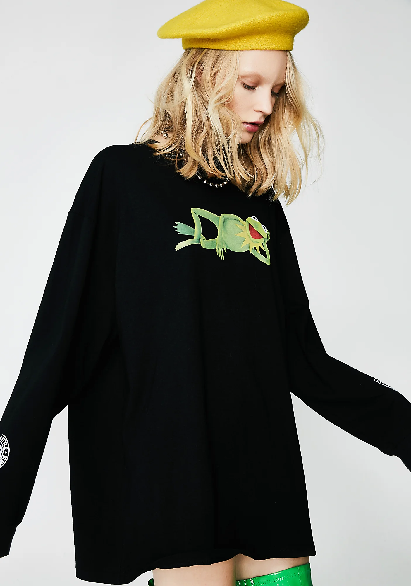LSB X Muppets Kermit Long Tee - Image 2