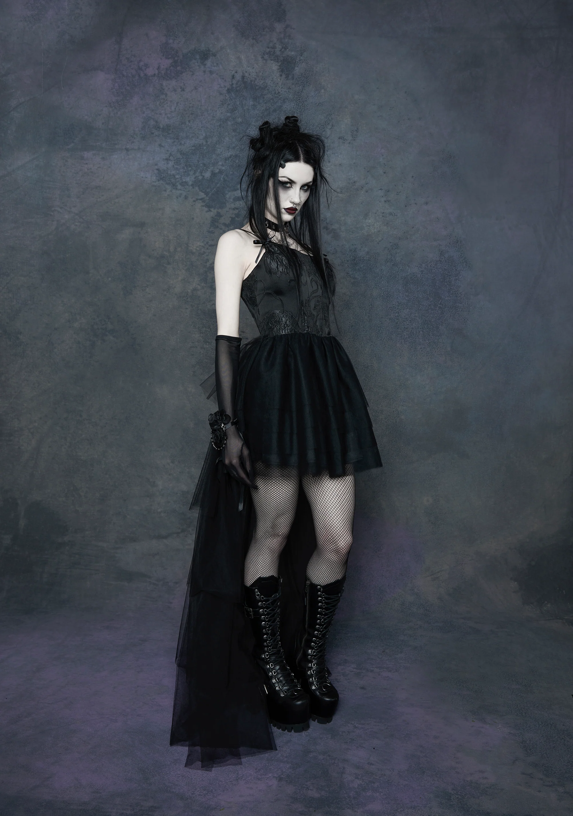 Lunar Enchantment High-Low Dress - Image 7