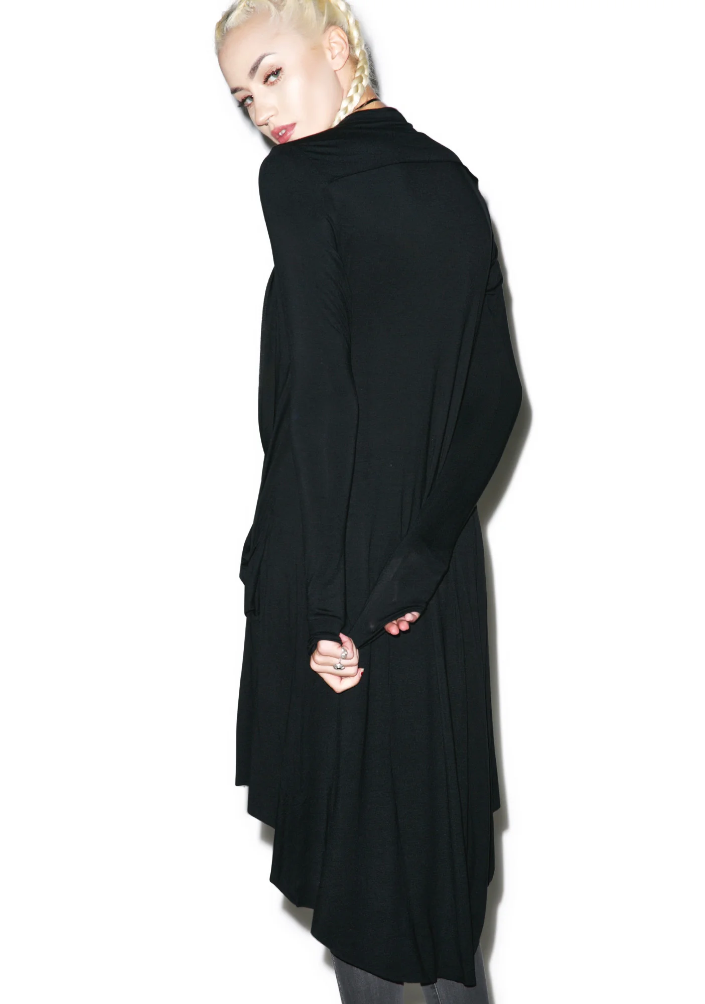 Lune Draped Cardigan - Image 5
