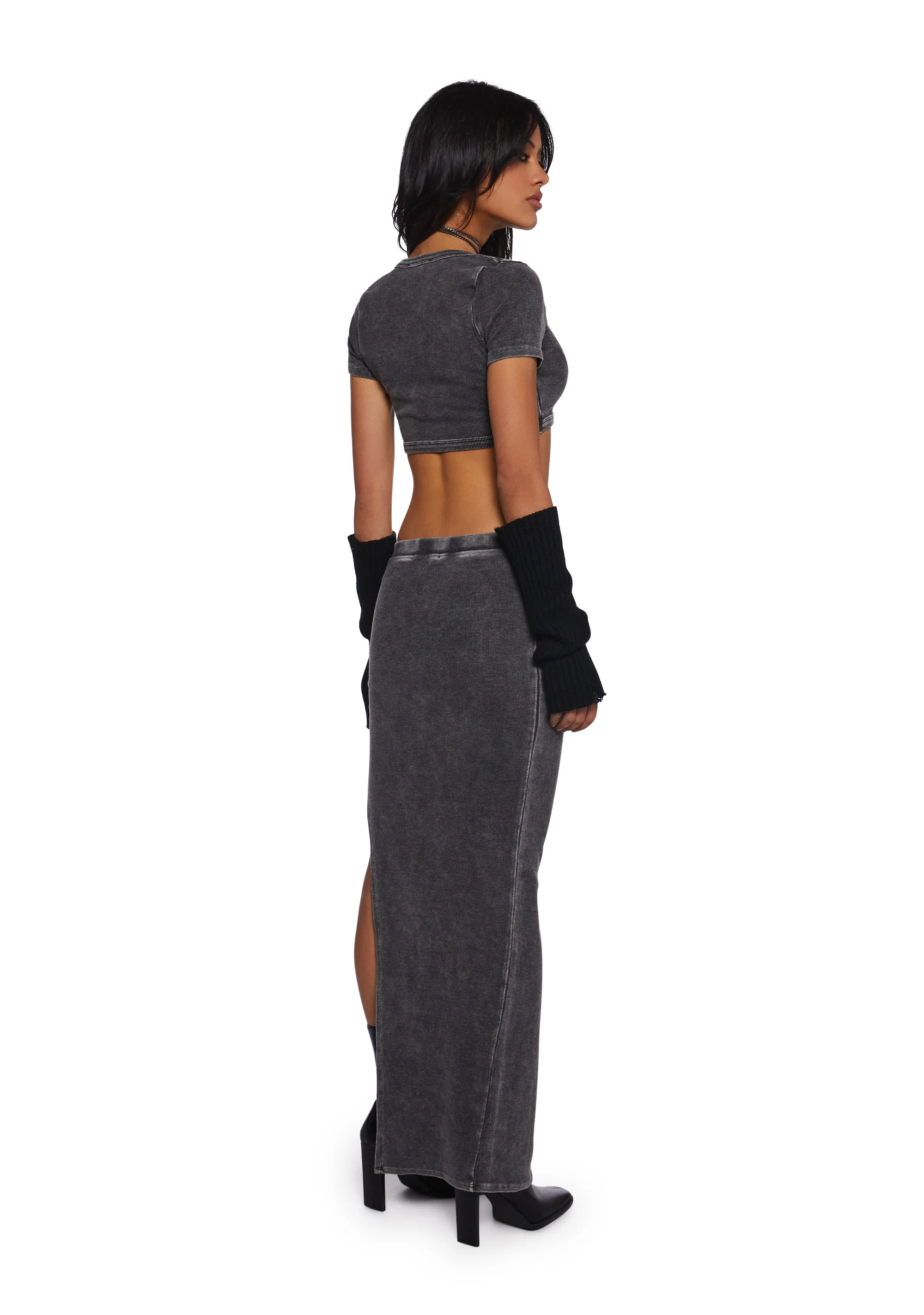 Lust Pulse Skirt Set - Black - Image 4