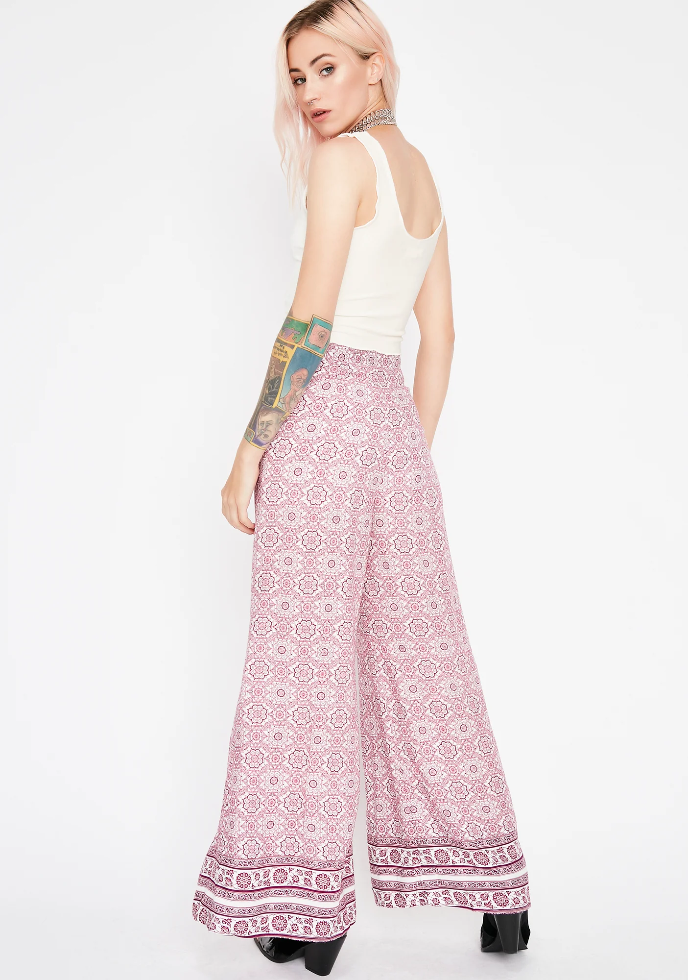Luv Guru Front Slit Pants - Image 4