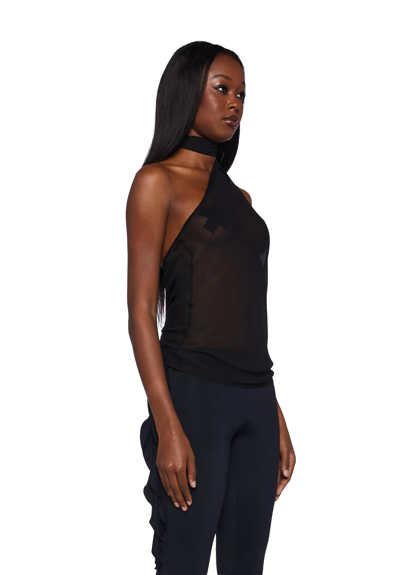 Lux Sheer Tie Top - Image 7