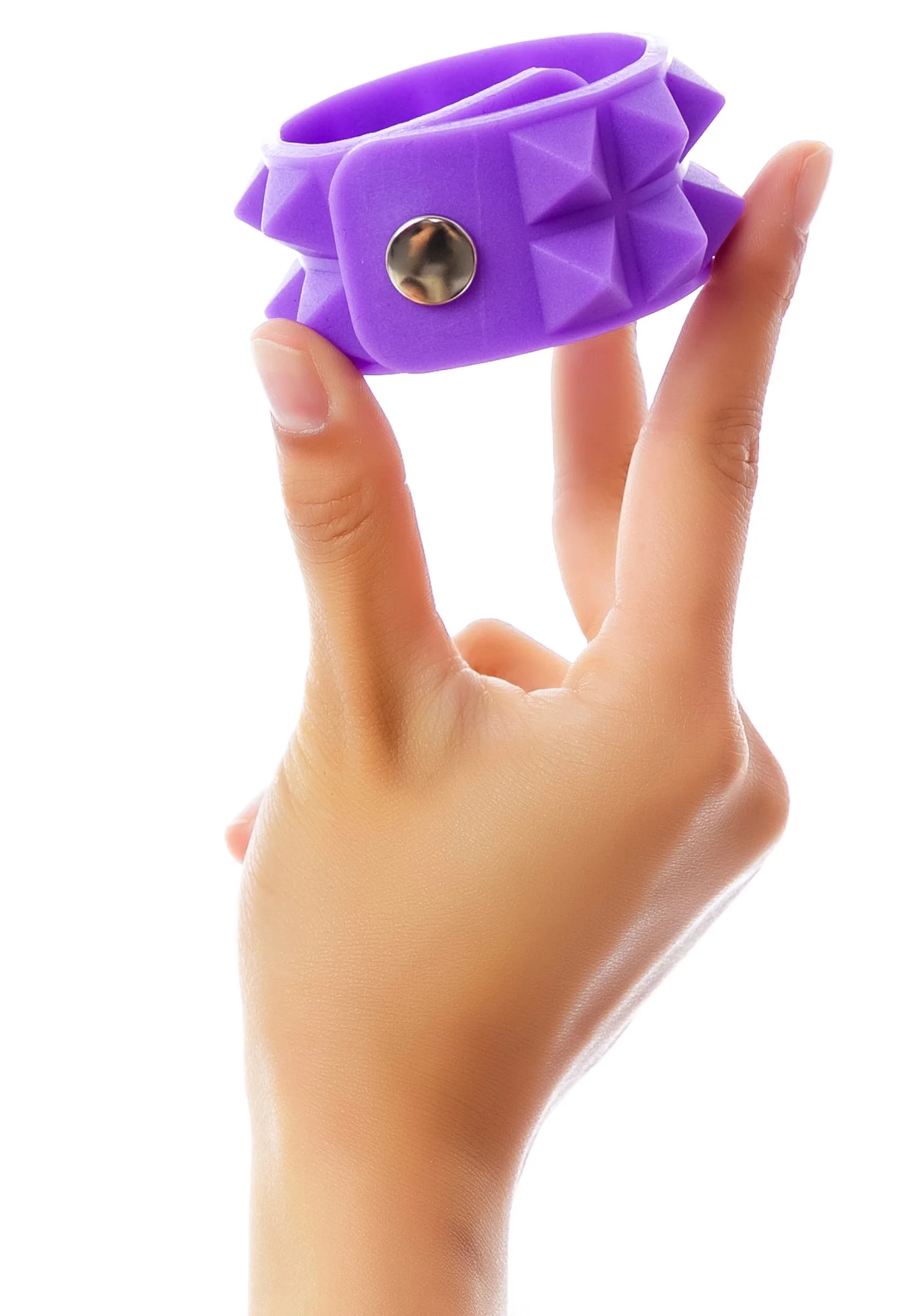 Luxor Double Pyramid Rubber Bracelet - Image 6