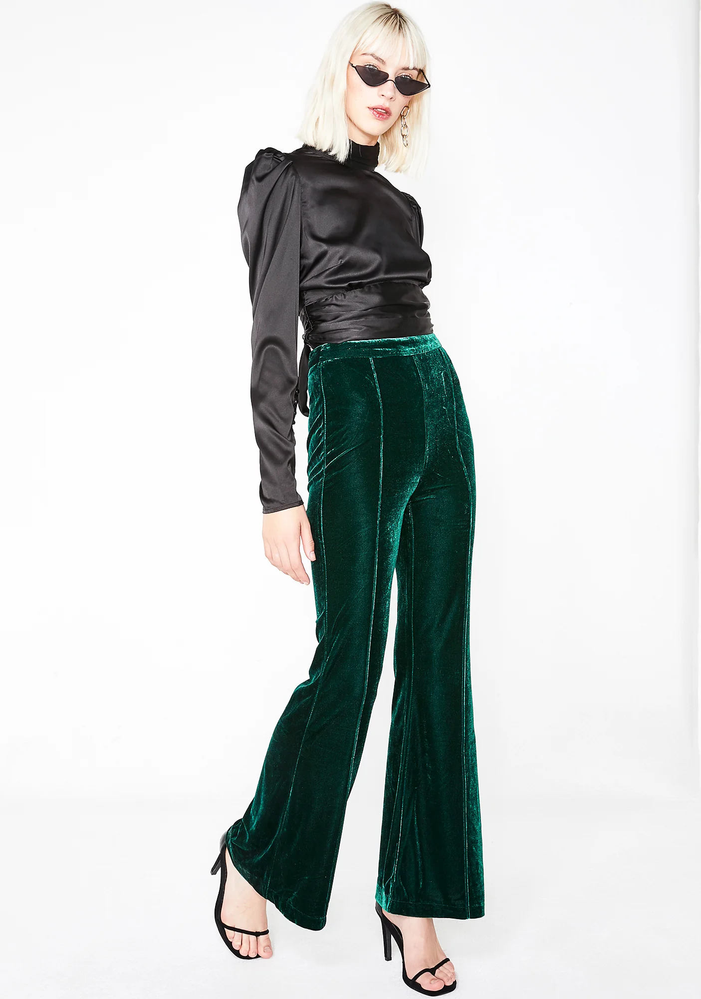 Luxxurious Lady Velvet Pants - Image 2
